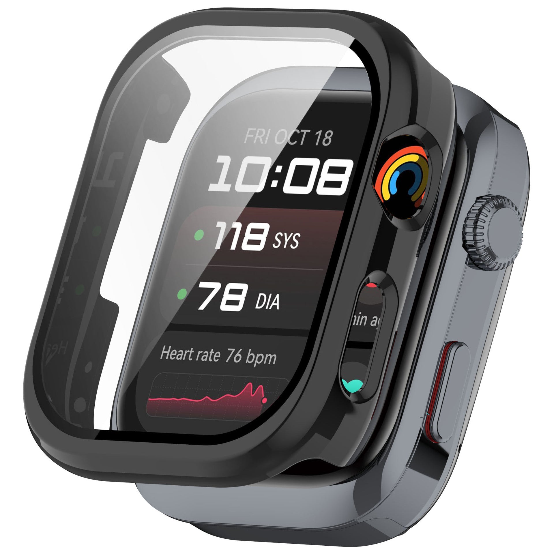 Huawei Watch D2 Hartschale mit Glass (Schwarz)