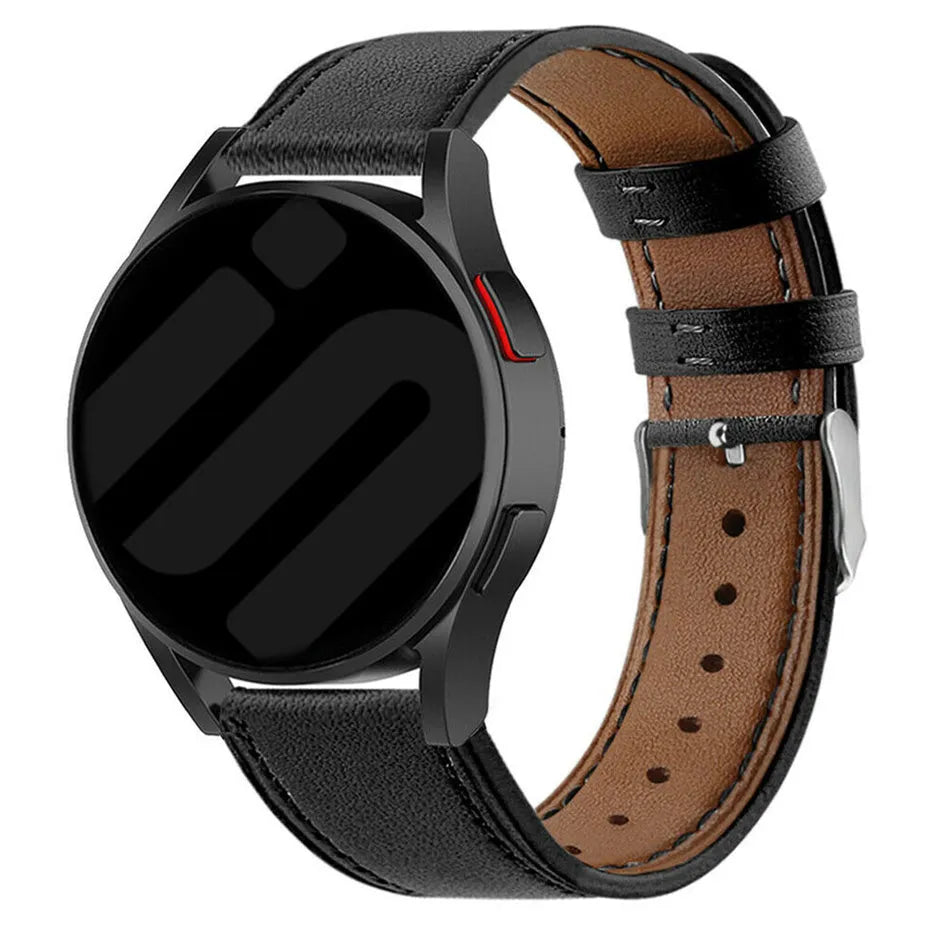 Coros Apex 2 Pro Modernes Lederarmband (Schwarz)