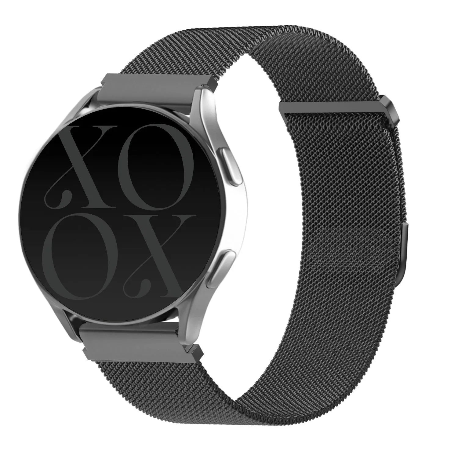 xoxo Wildhearts Polar Grit X Milanese Armband (Schwarz)