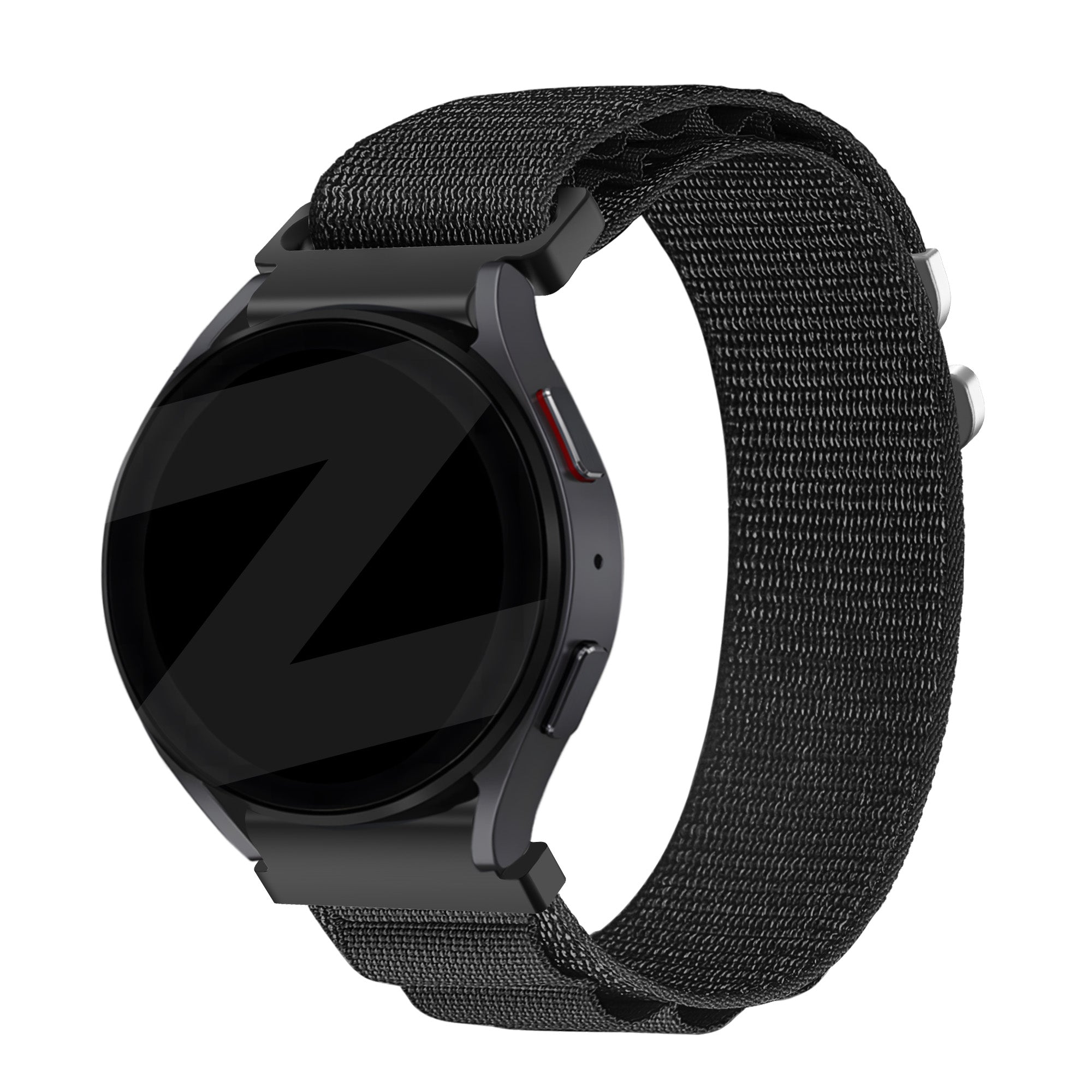 Bandz Samsung Galaxy Watch 4 - 44mm Alpine Nylon Strap (Black)