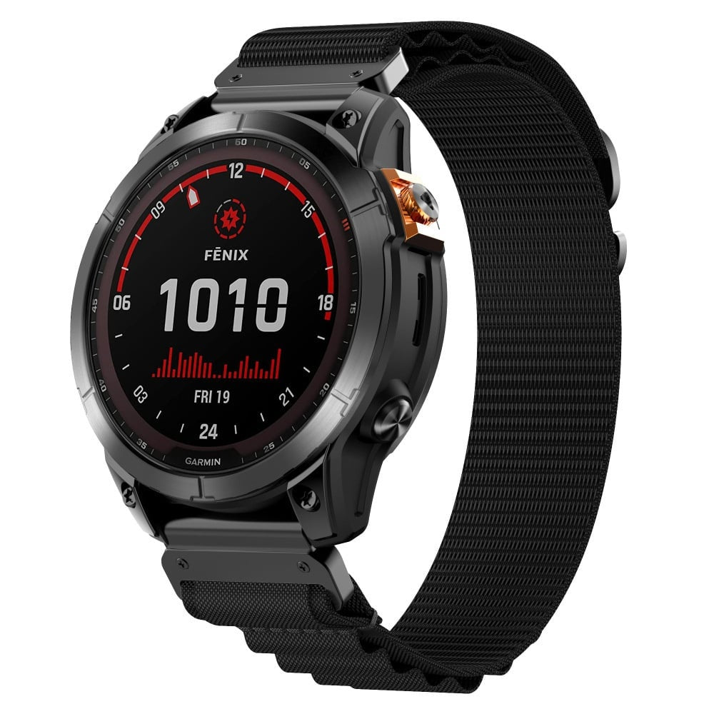 Garmin Fenix 8 Pro - 51mm Alpine Armband (Schwarz)