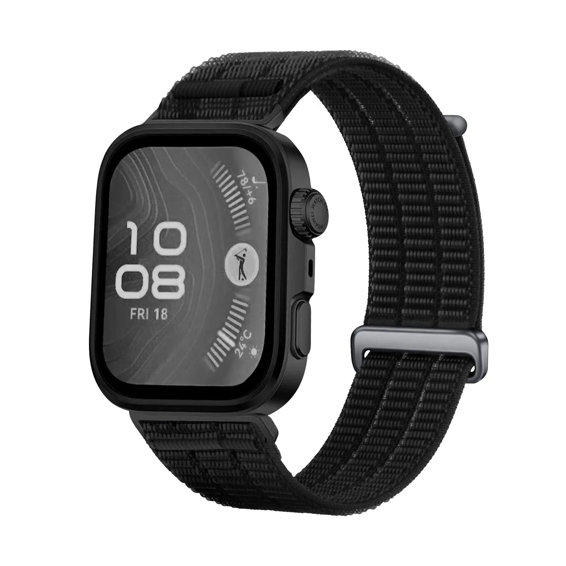 Huawei Watch Fit 5 Pro Nylon Air Strap (Black)