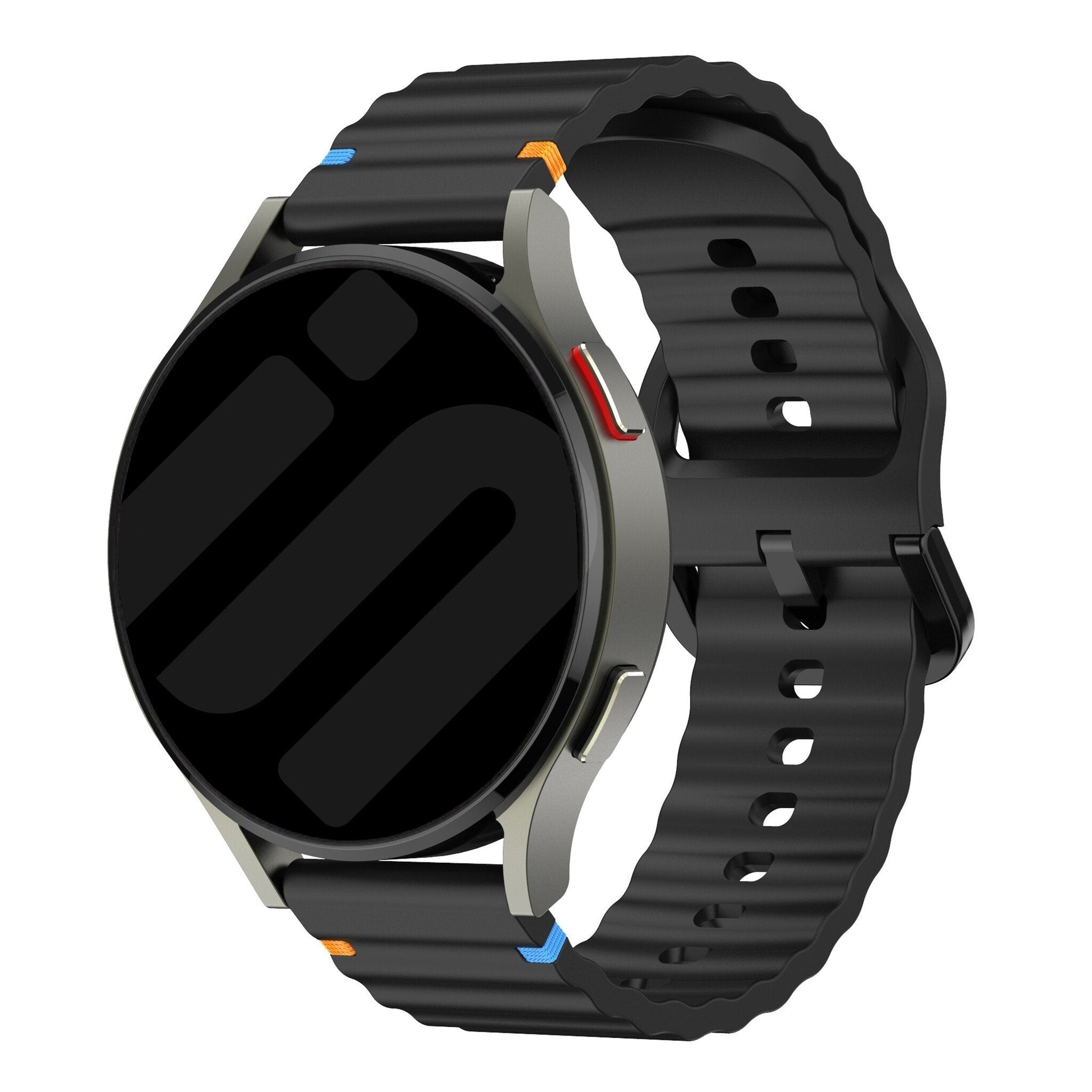 CMF Watch Pro 3 Wave Silikonarmband (Schwarz)