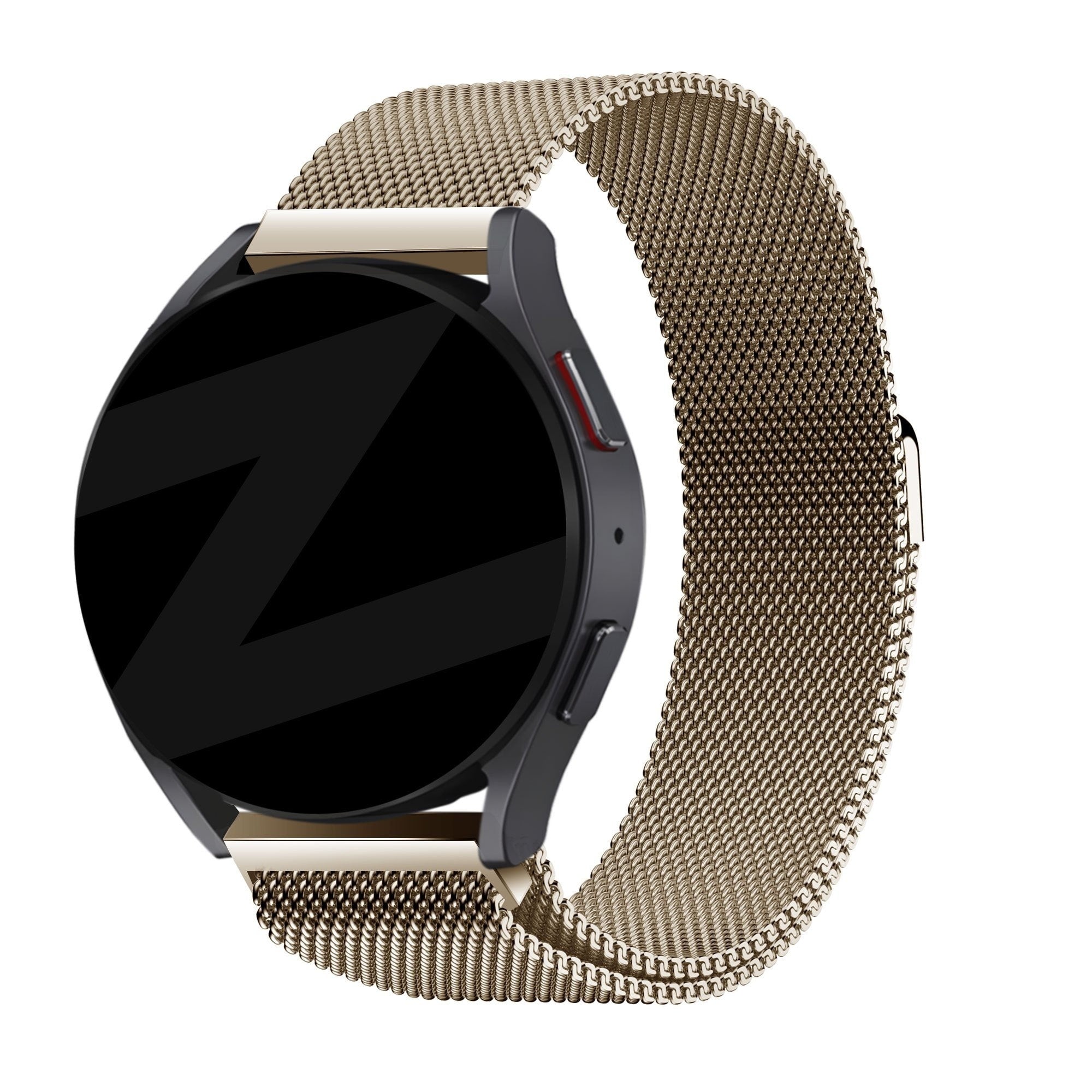 Bandz Amazfit Cheetah 2 Pro Milanese Loop Strap (Champagne)