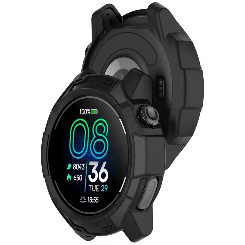 Coros Pace Pro robustes TPU Hülle (Schwarz)
