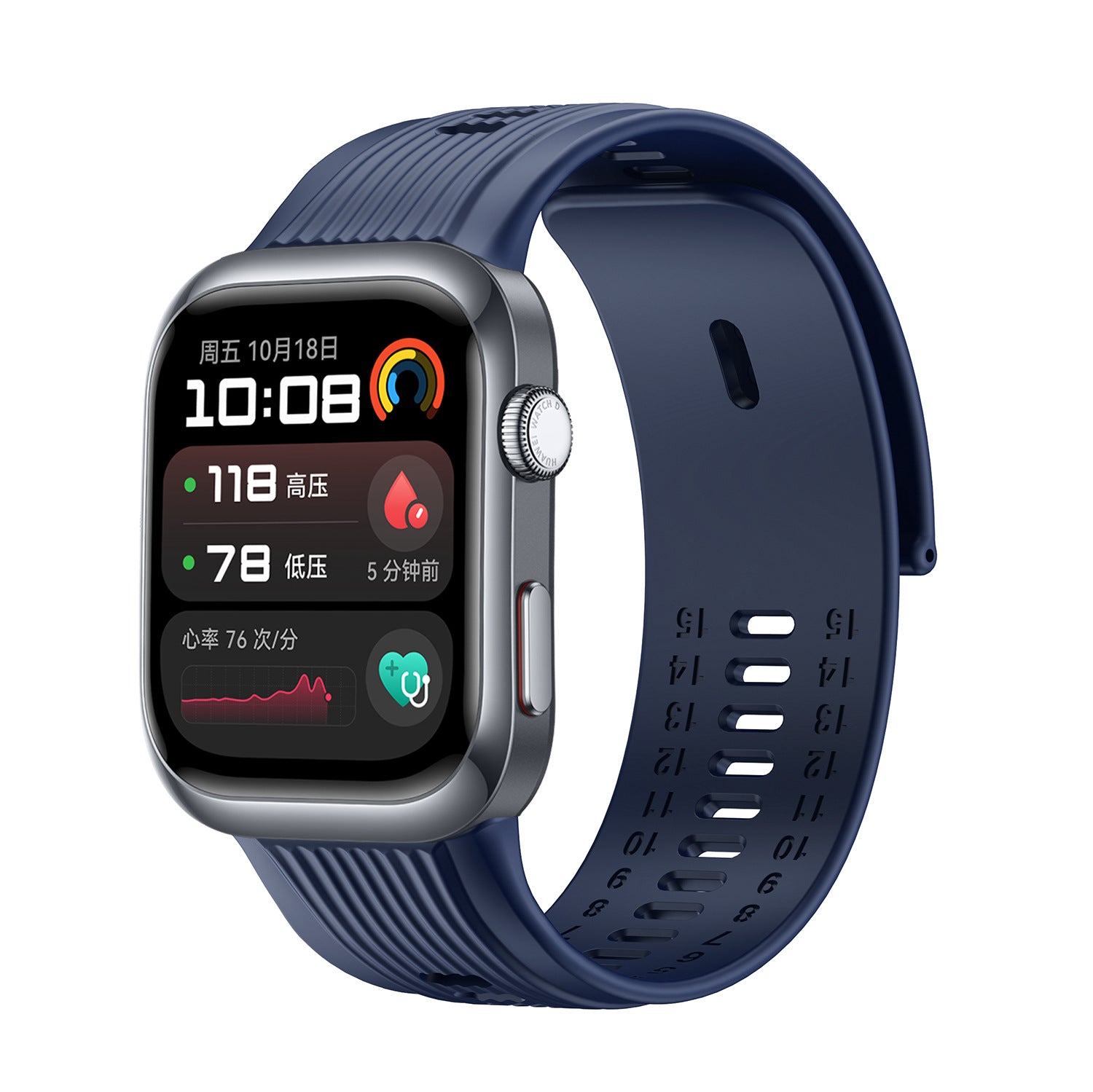 Huawei Watch D2 Silikonarmband (Dunkelblau)