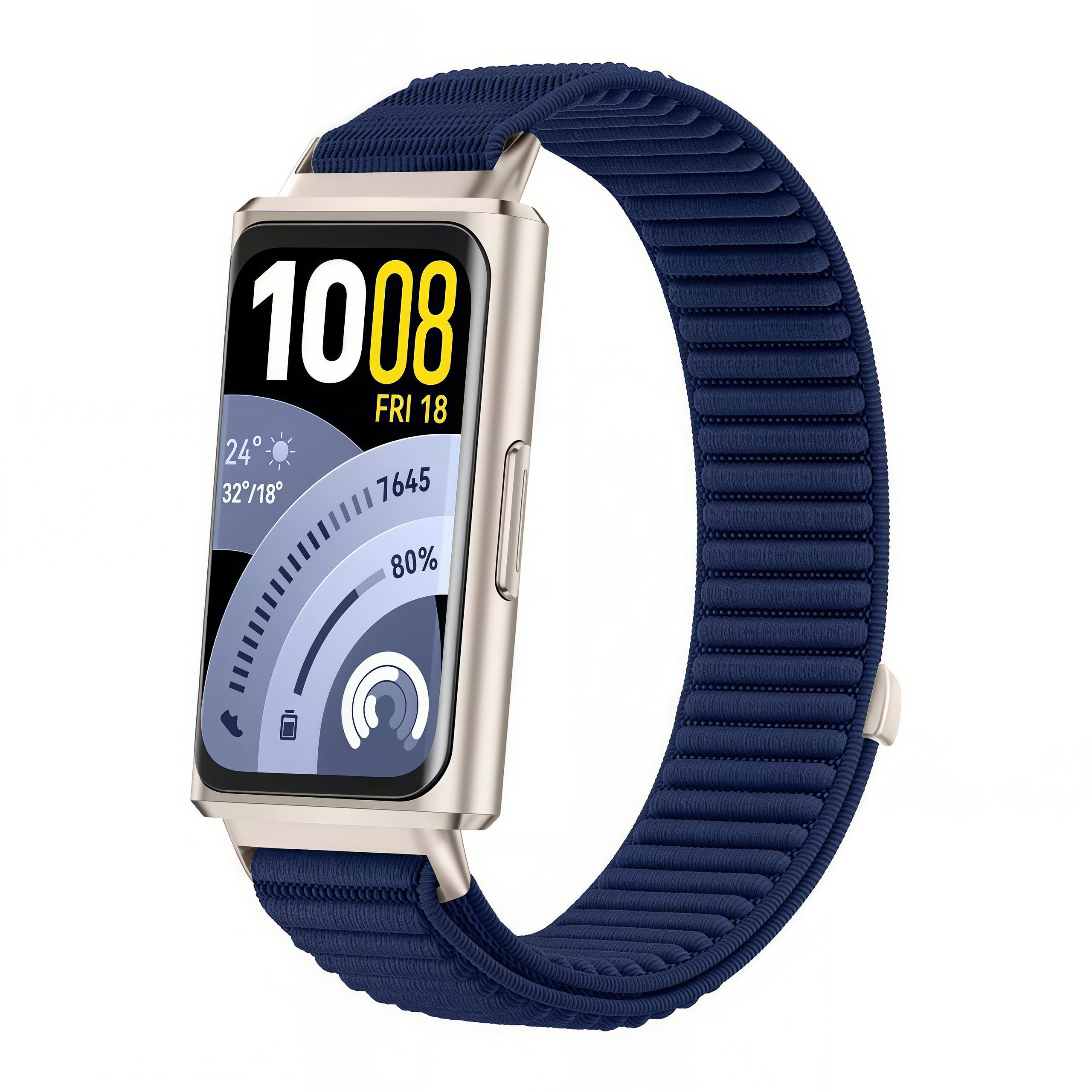 Huawei Band 11 Pro Wave Nylonarmband (Dunkelblau)