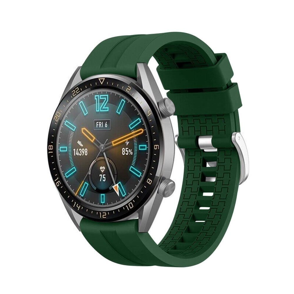 Correa silicona extrema Huawei Watch Ultimate (verde militar)