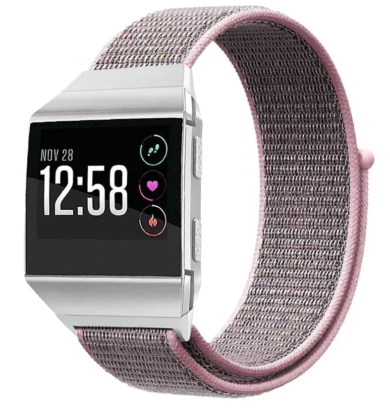 Nylon Strap, on a watch, 3/4 front view