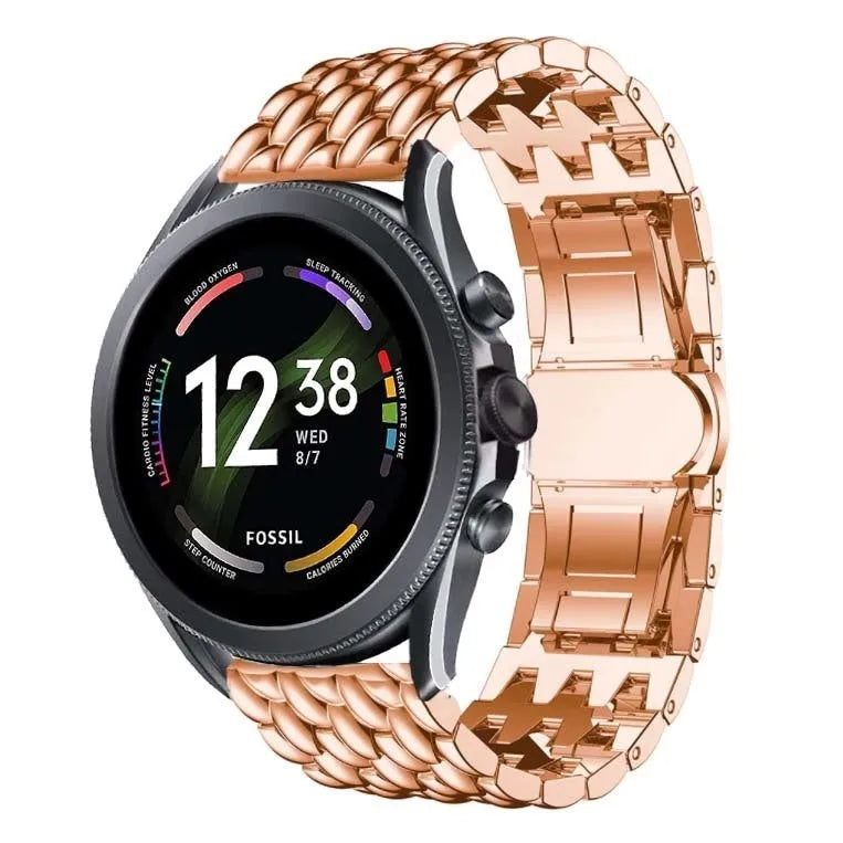 fossil-gen-6-draak-staal-rose-goud