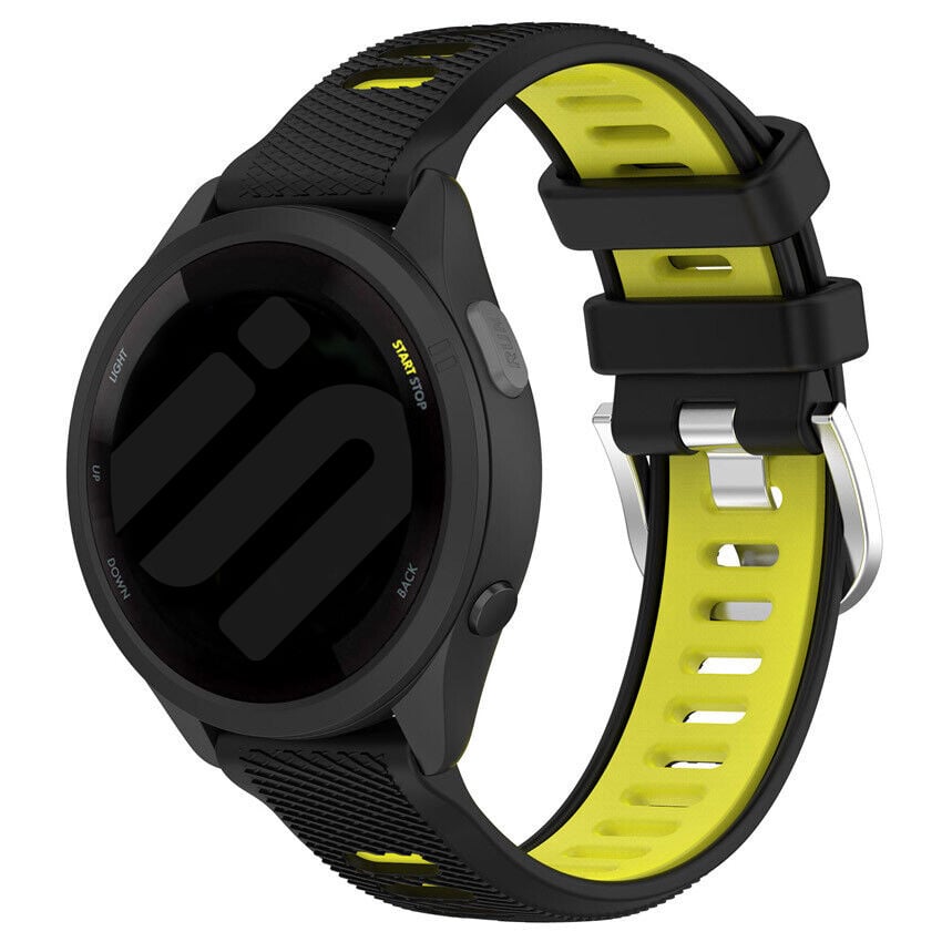 Garmin D2 Air X10 Sportarmband mit Schnalle (Schwarz/Gelb)