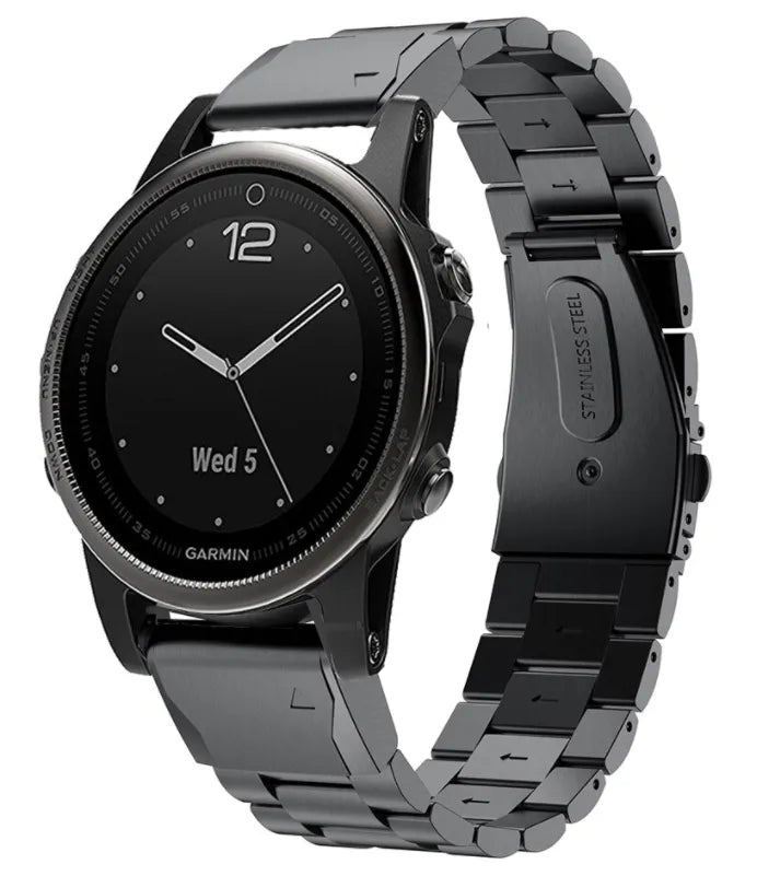 Garmin Approach S70 - 42mm Stahlarmband (Schwarz)