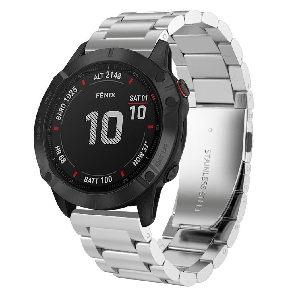 Garmin Tactix 8 - 51mm Steel Strap (Silver)