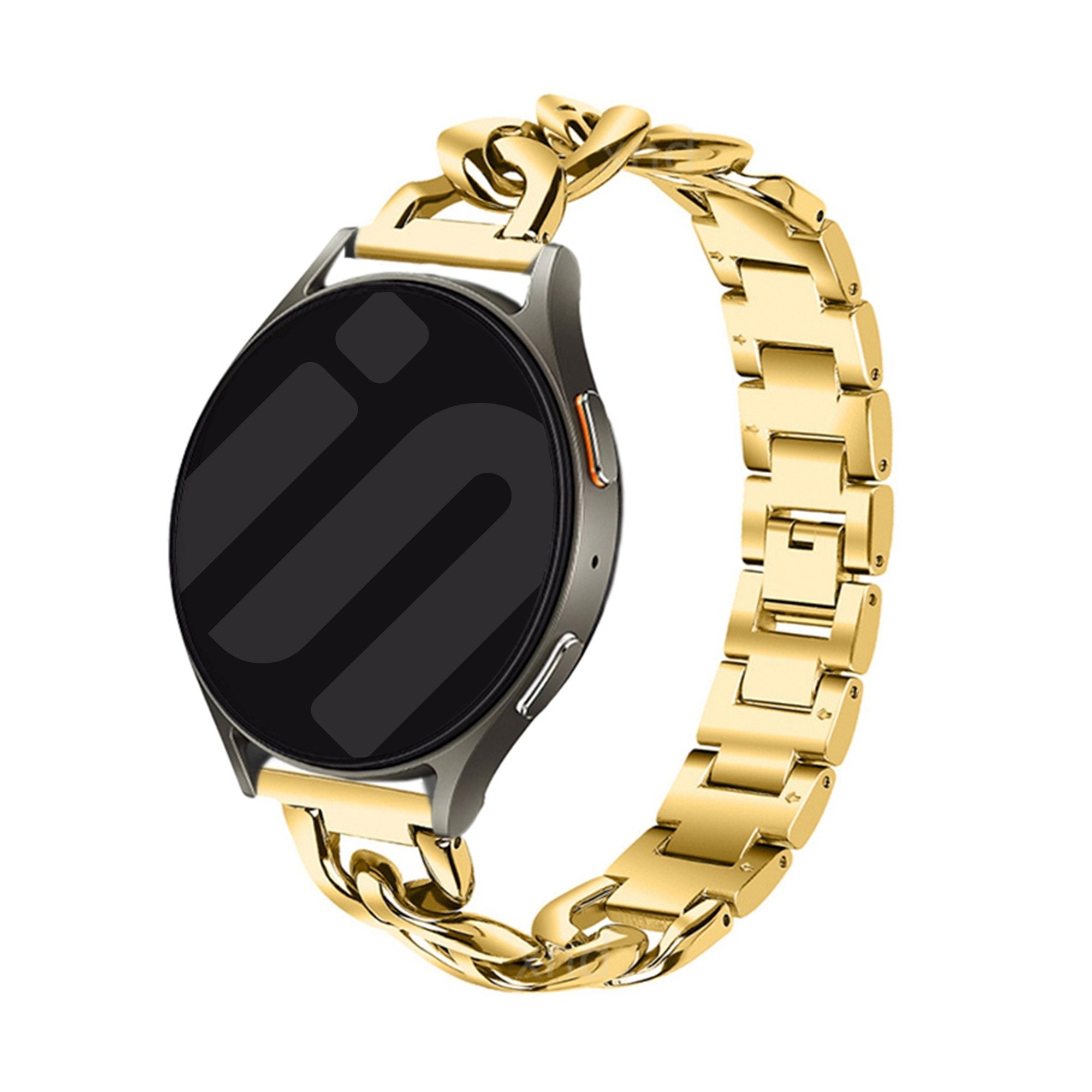 Correa cadena de acero Samsung Galaxy Watch 5 Pro (dorado)