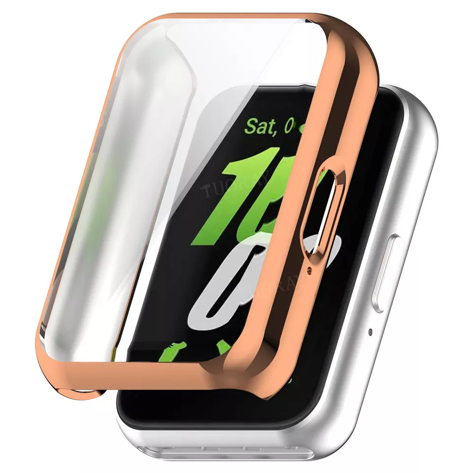 Funda TPU Samsung Galaxy Fit 3 (oro rosa)