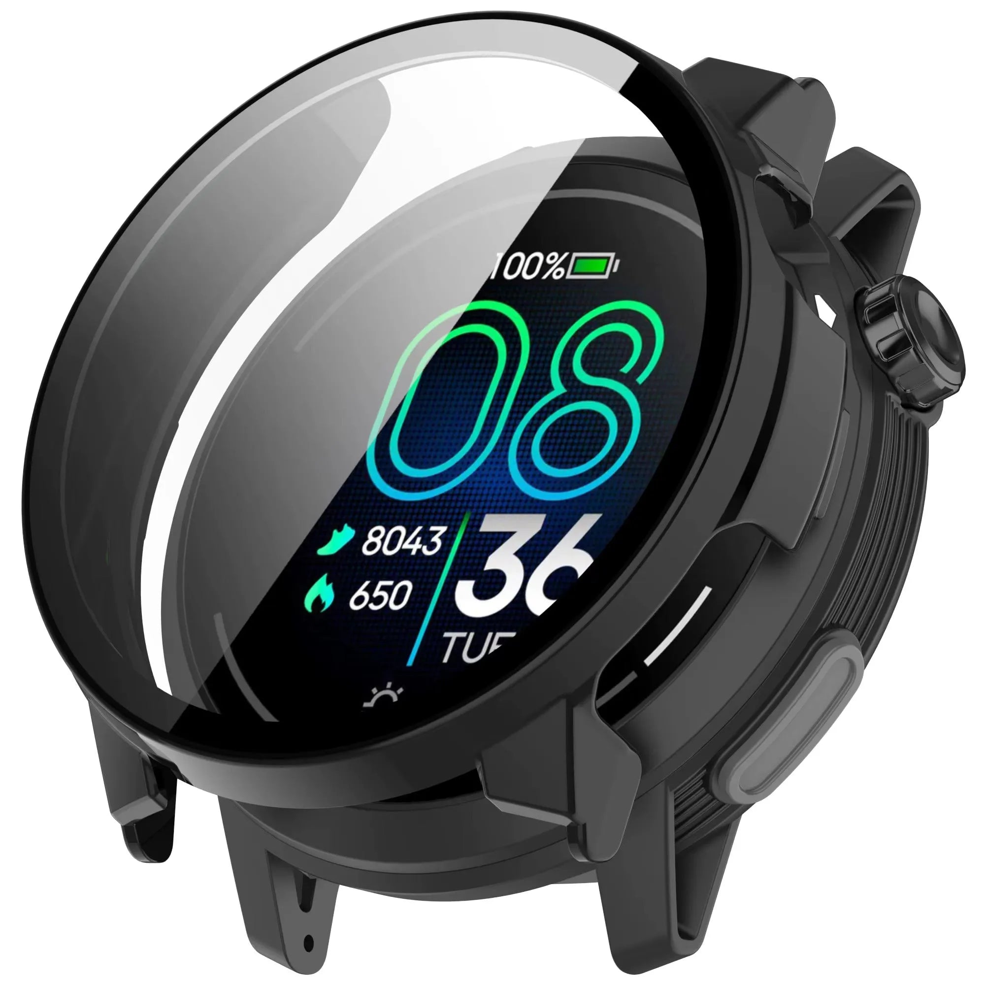Coros Pace Pro PC-Gehäuse mit Glass (Schwarz)