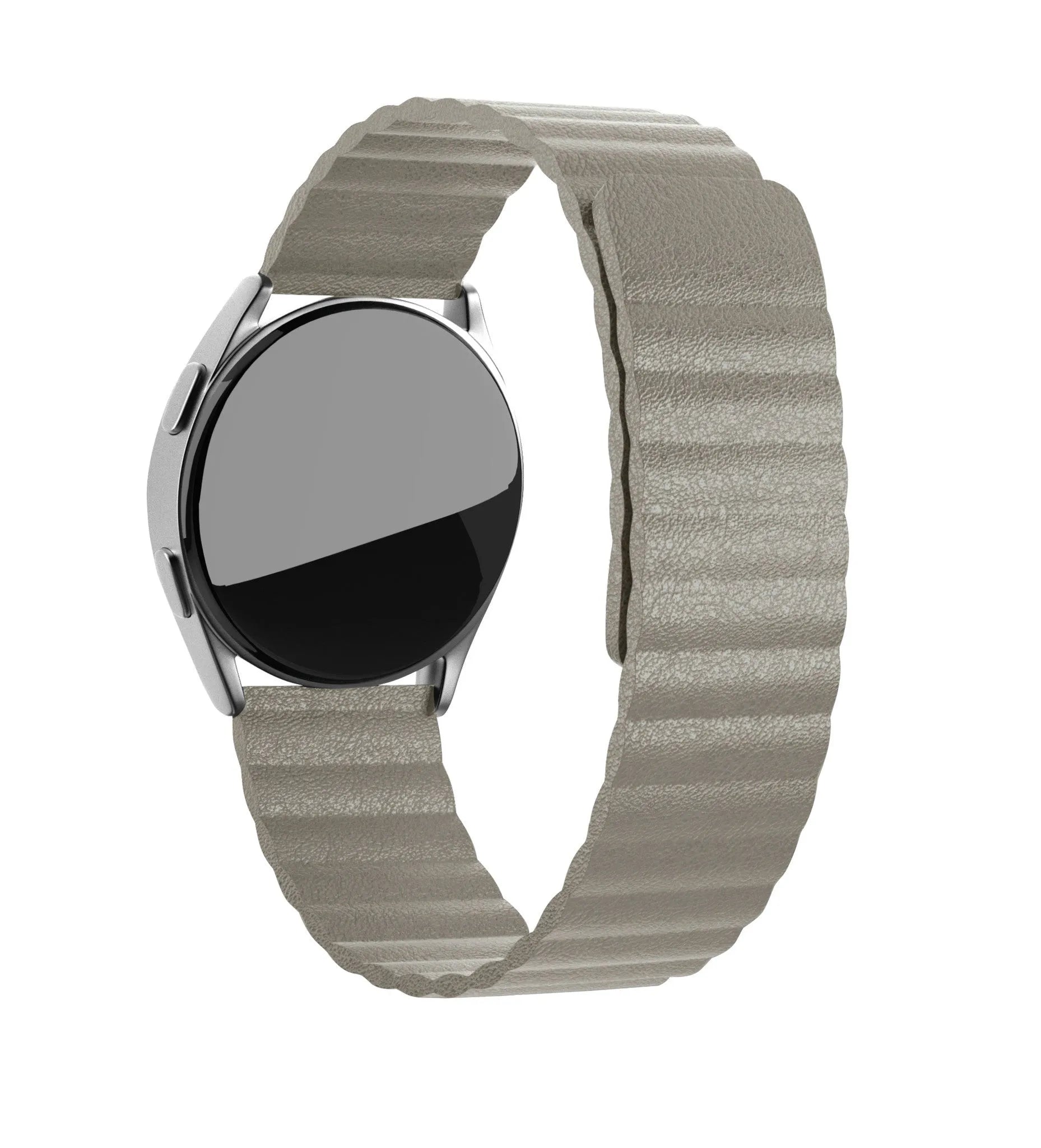 Amazfit Active Leather Loop Strap (Khaki)