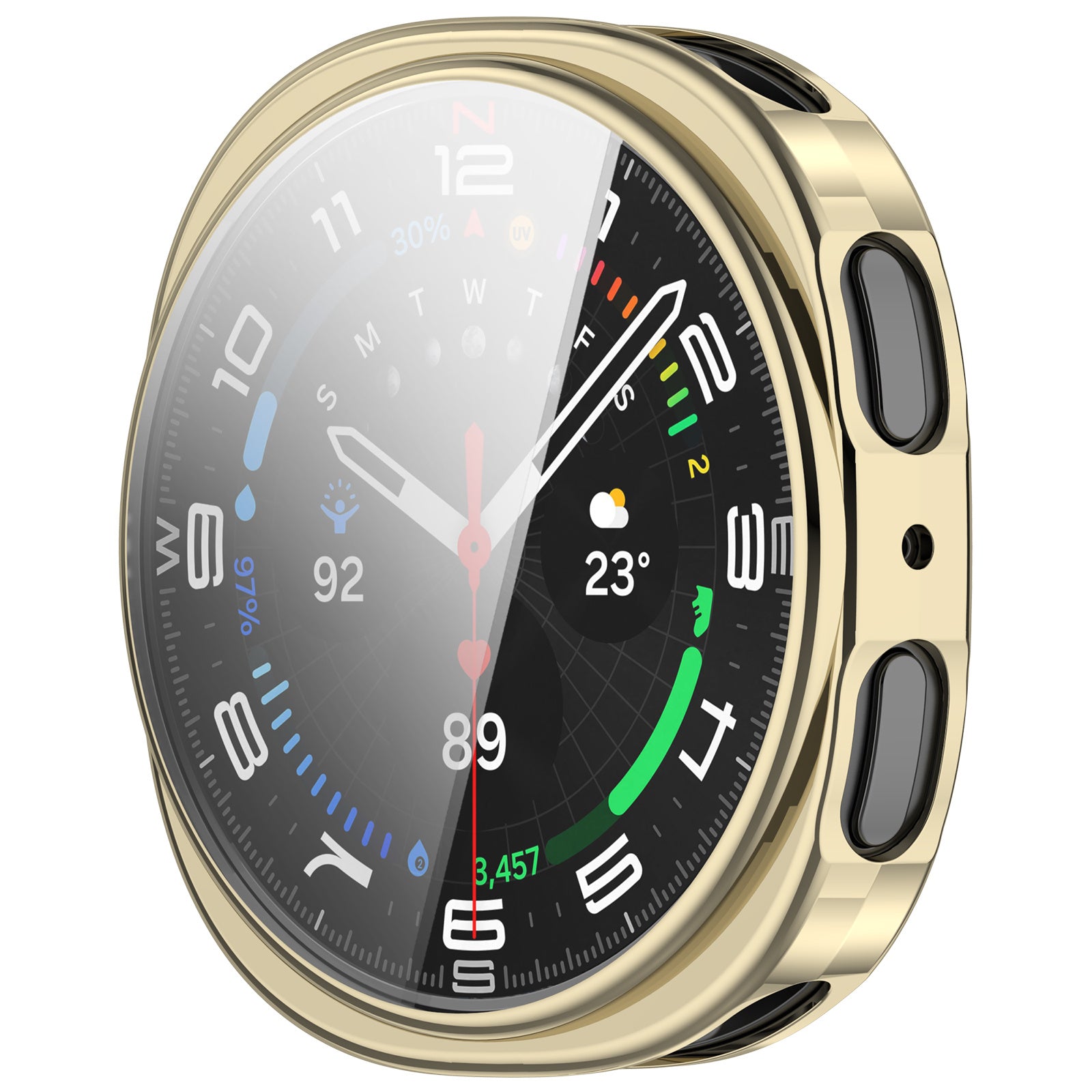 Samsung Galaxy Watch 8 - 40mm TPU Case (Light Gold)