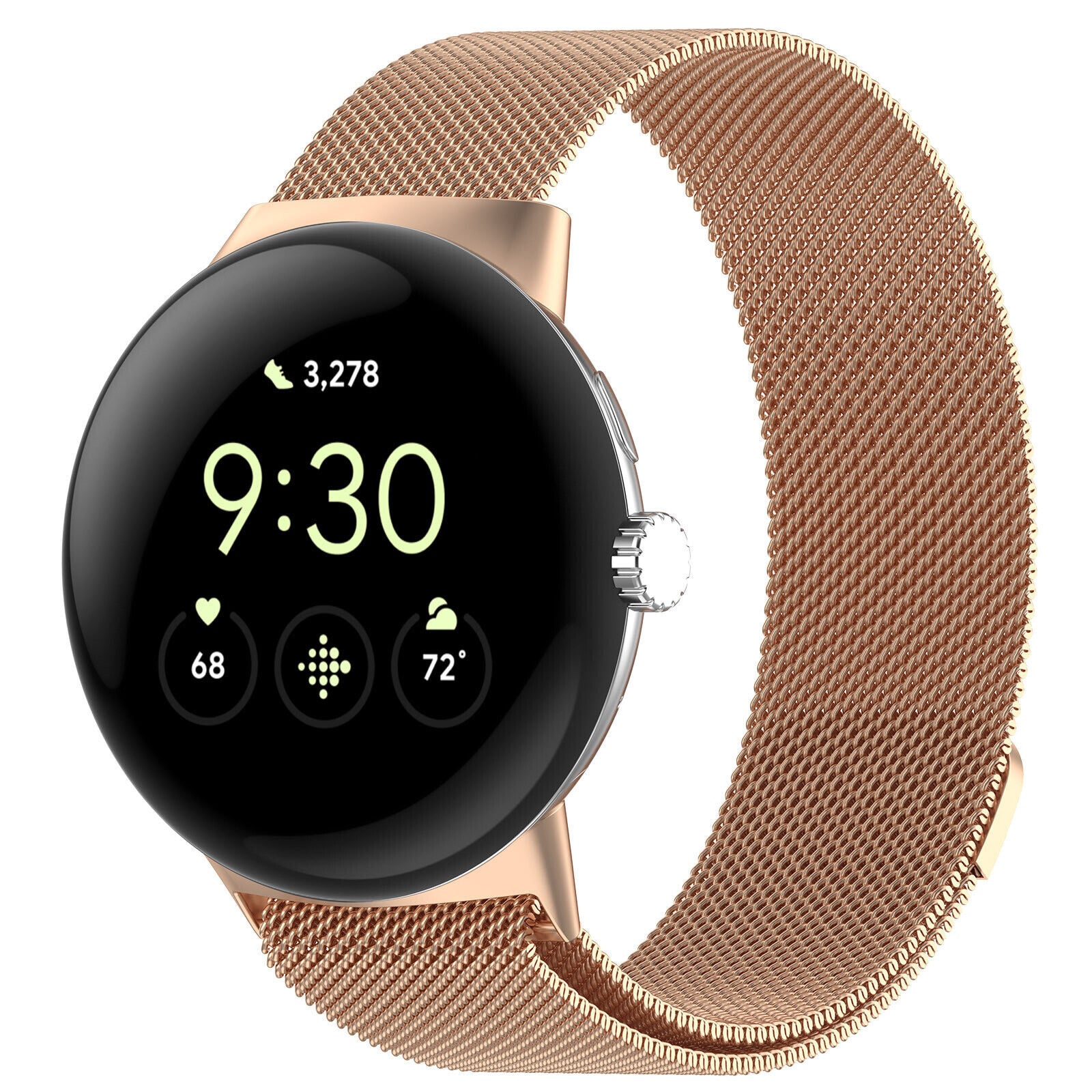 Bracelet milanais Google Pixel Watch 5 - 41mm (or rose)