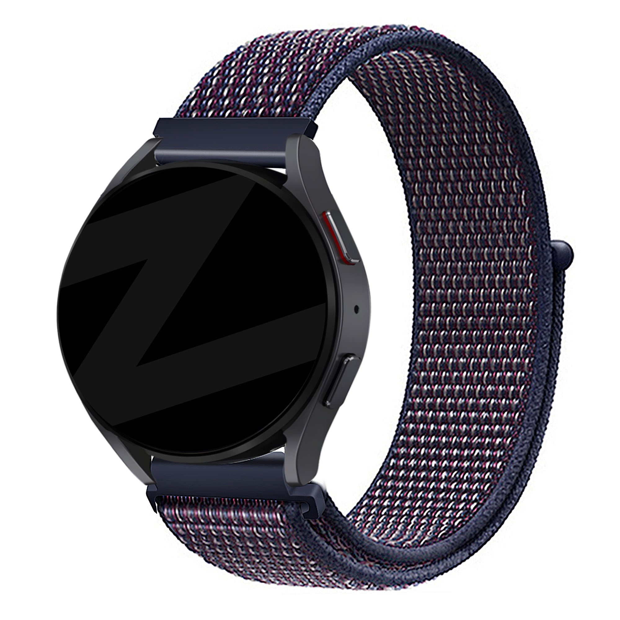 Bandz Garmin Vivomove Trend Nylon Loop Armband (Indigo Blau)