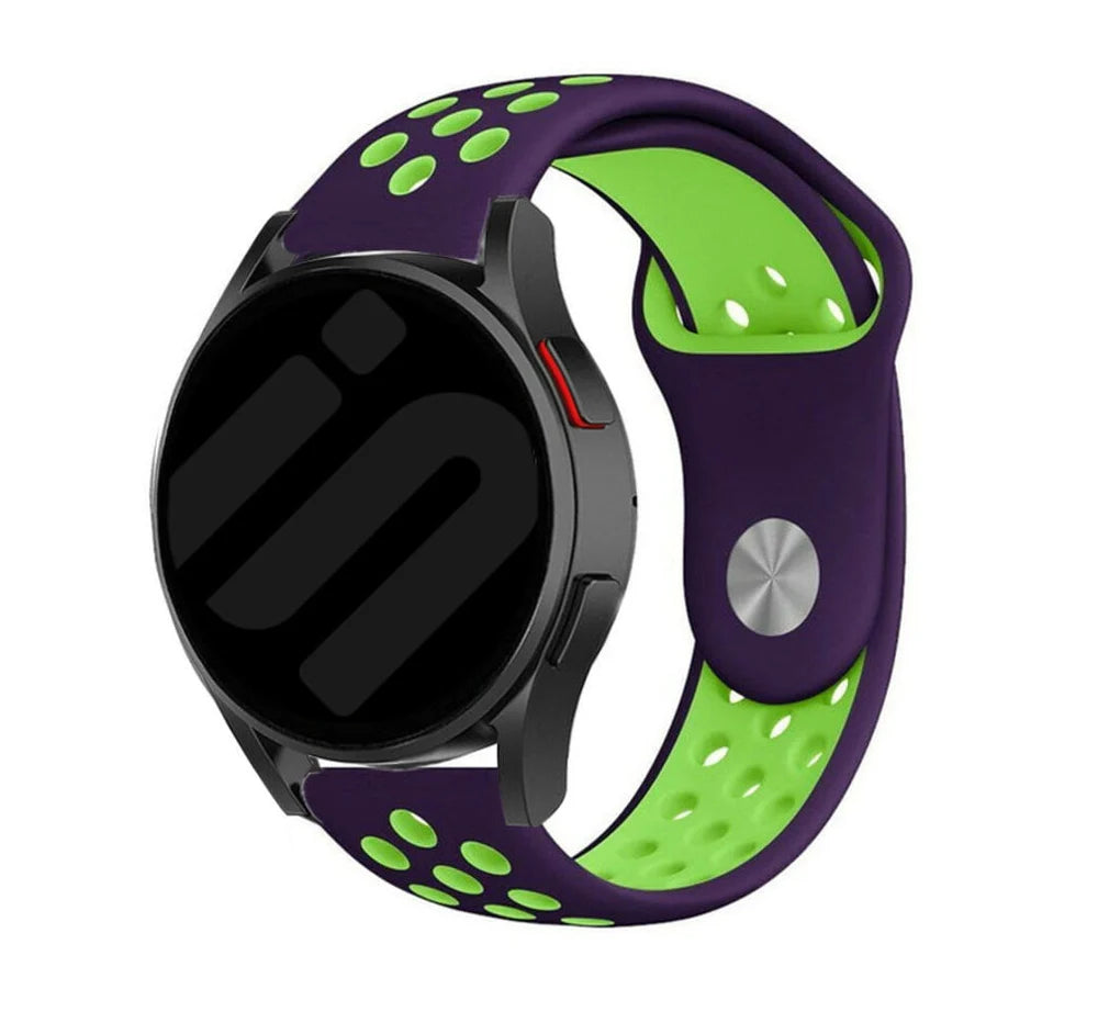 Amazfit Bip U (Pro) sport bandje (paars/groen)