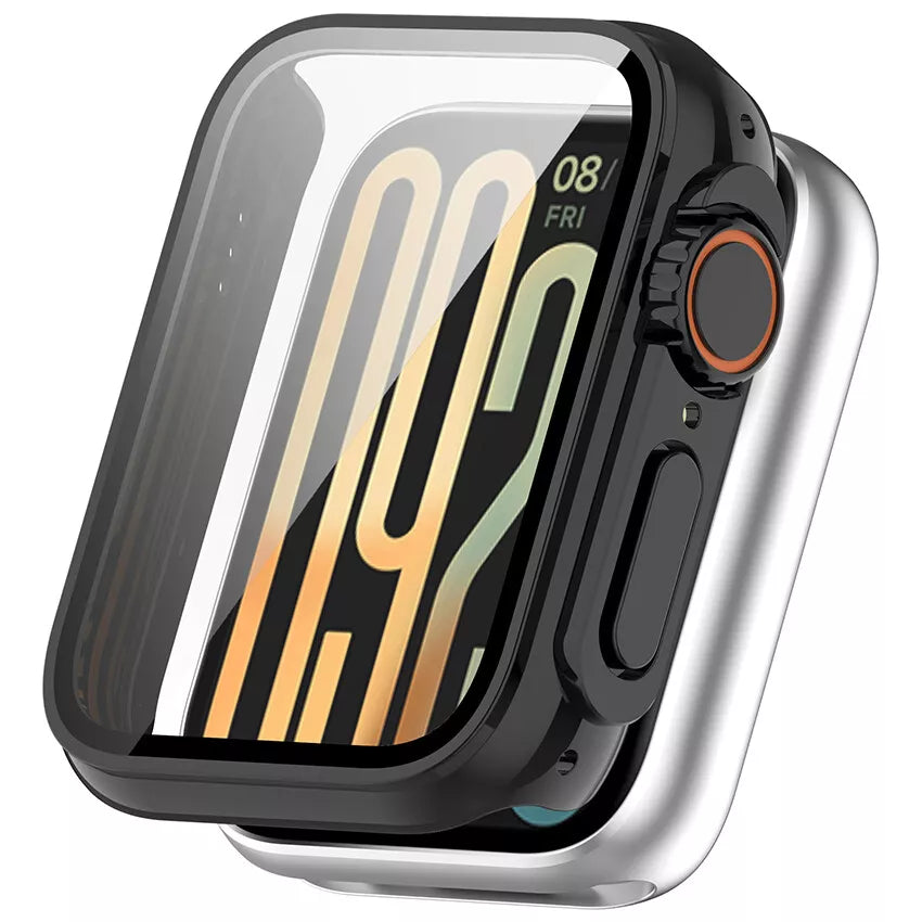Xiaomi Smart Band 9 Pro PC case met glas (zwart)