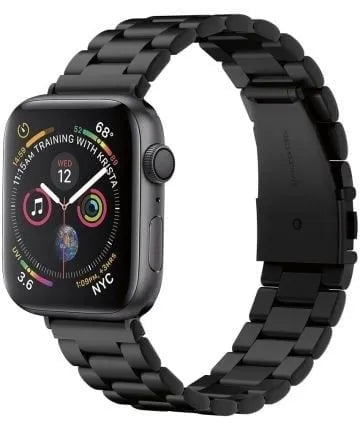 Spigen Apple Watch Modern fit Edelstahlarmband (Schwarz)