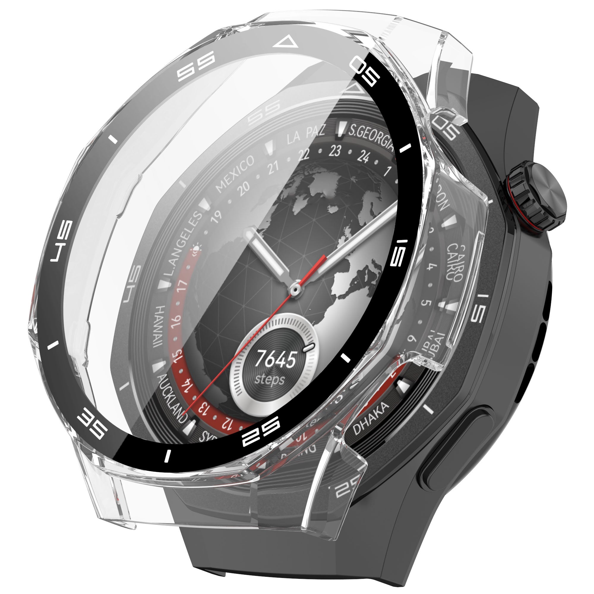 Huawei Watch GT 5 Pro - Funda rígida de 46 mm con cristal