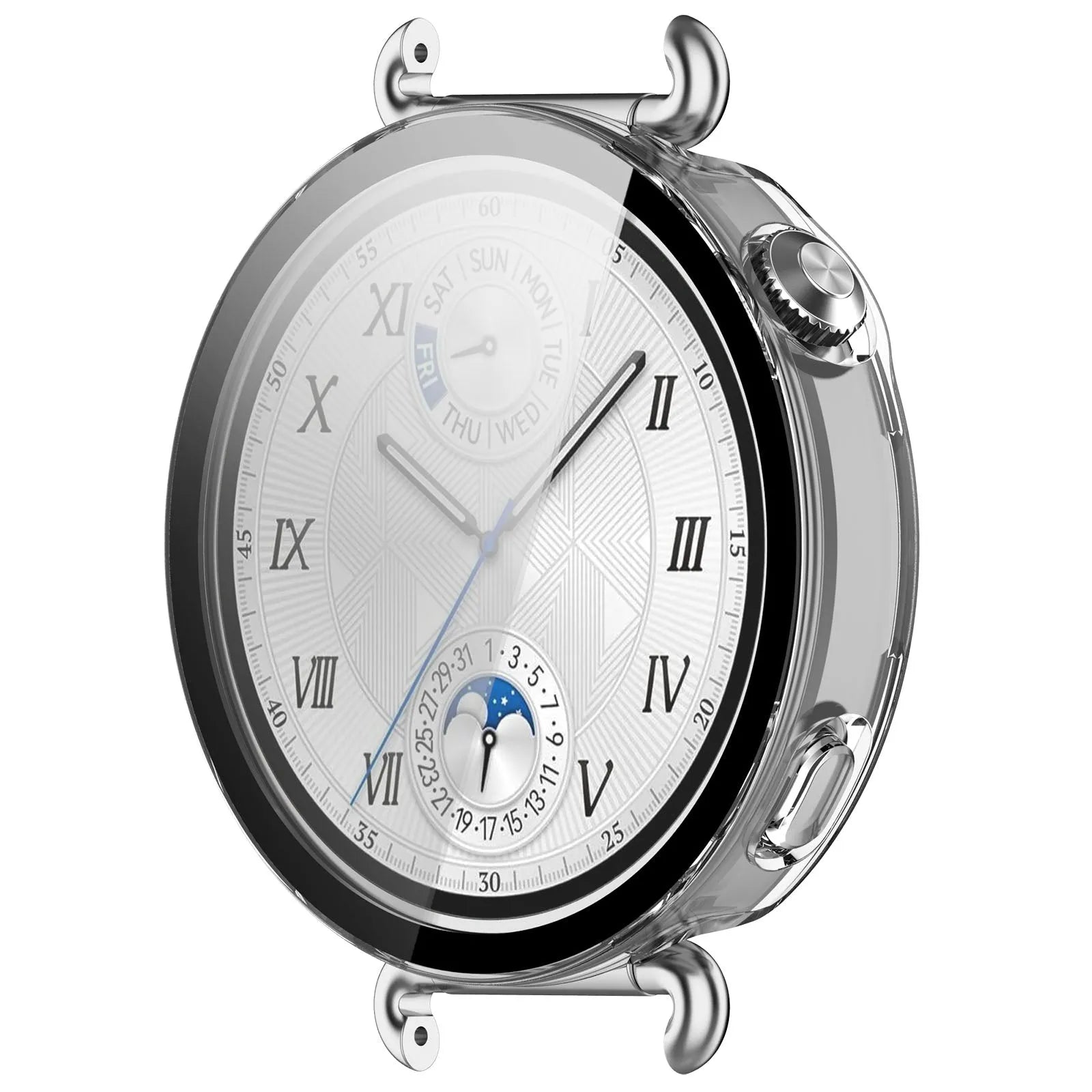 Funda con vidrio PC Huawei Watch GT 6 - 41mm (transparente)