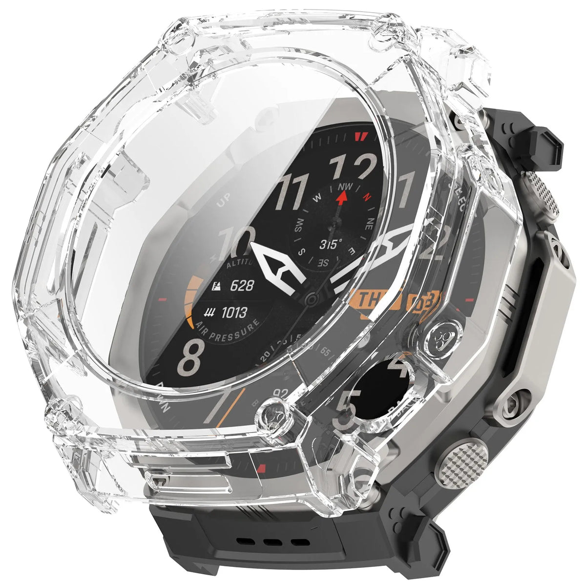 Coque PC en verre Amazfit T-Rex Ultra 2 (transparent)