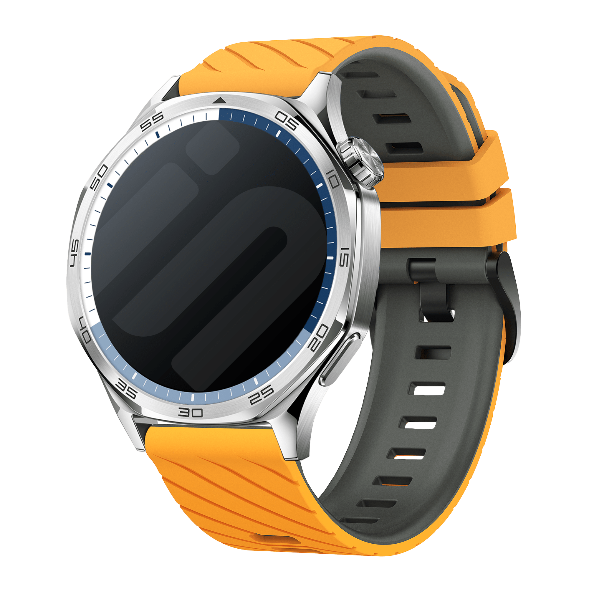 Xiaomi Mi Watch twill sport band (donkergeel/grijs)