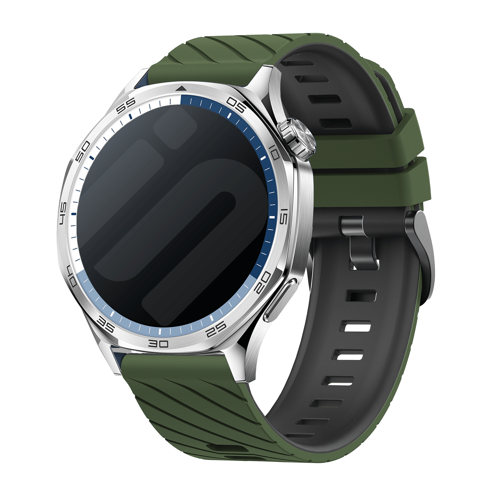 Xiaomi Mi Watch twill sport band (groen/zwart)