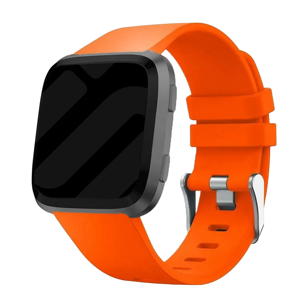Correa silicona Fitbit Versa (naranja)