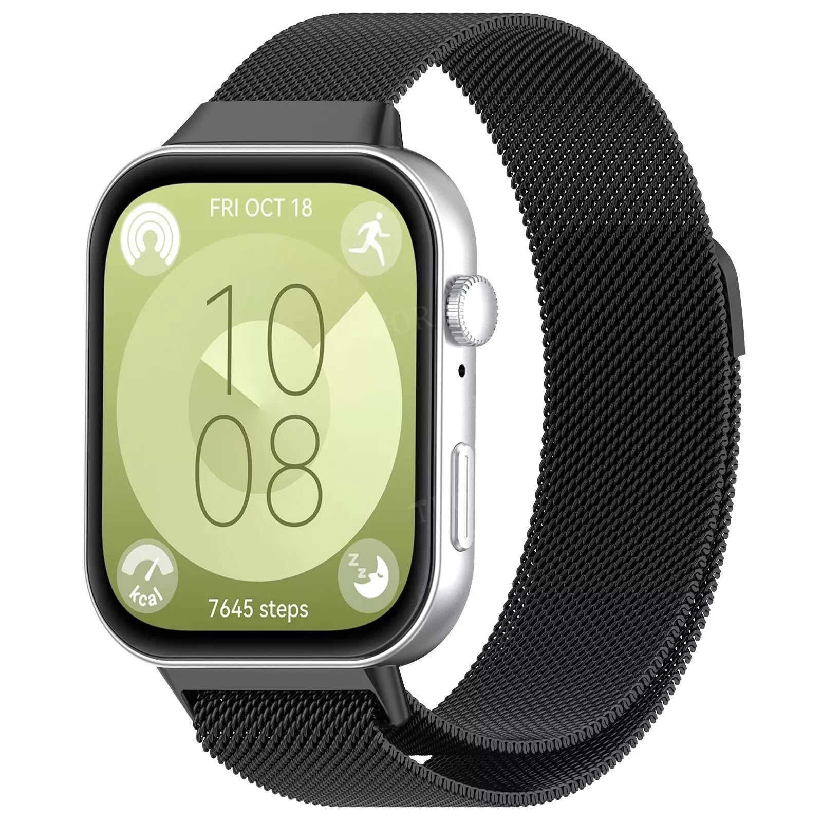 Bracelet milanais Huawei Watch Fit 4 (noir)