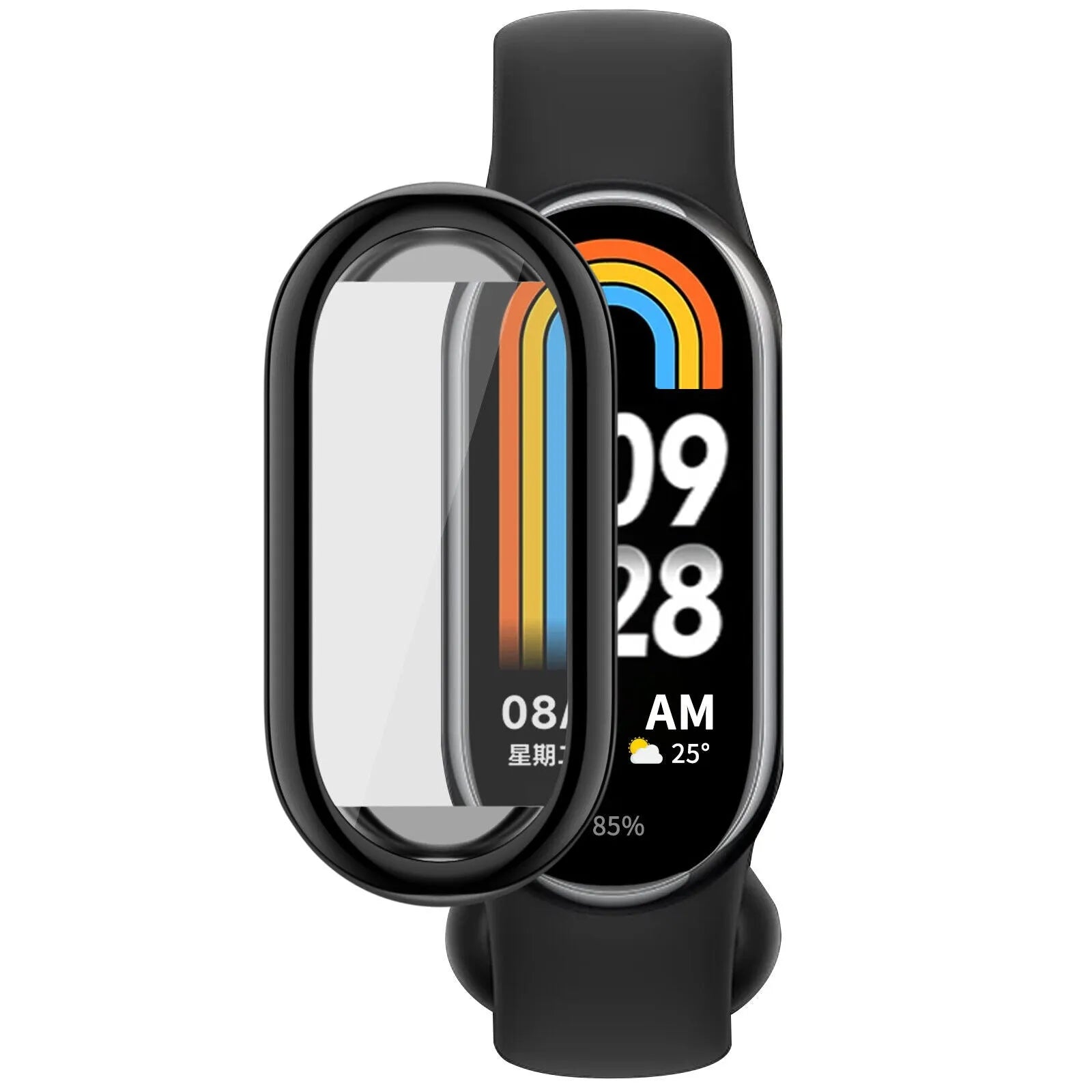Xiaomi Smart Band 9 TPU case (zwart)