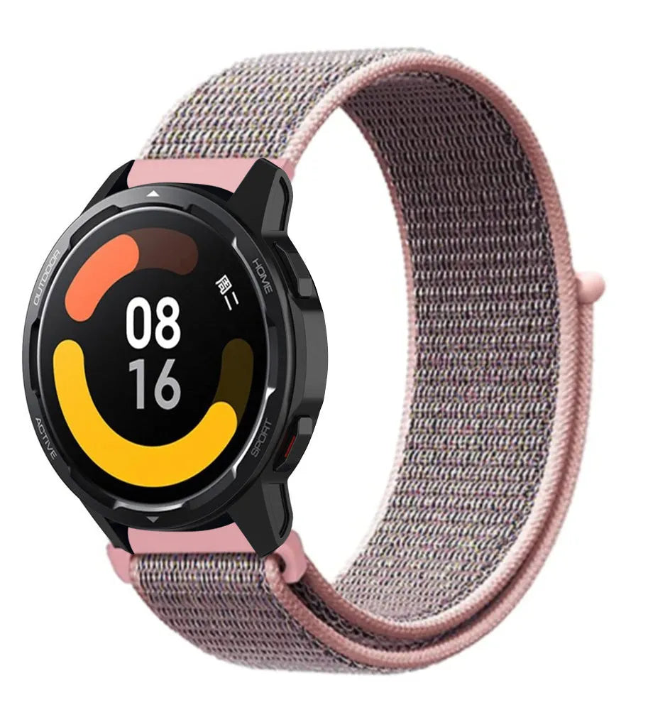 Nylon Strap, on a watch, 3/4 front view