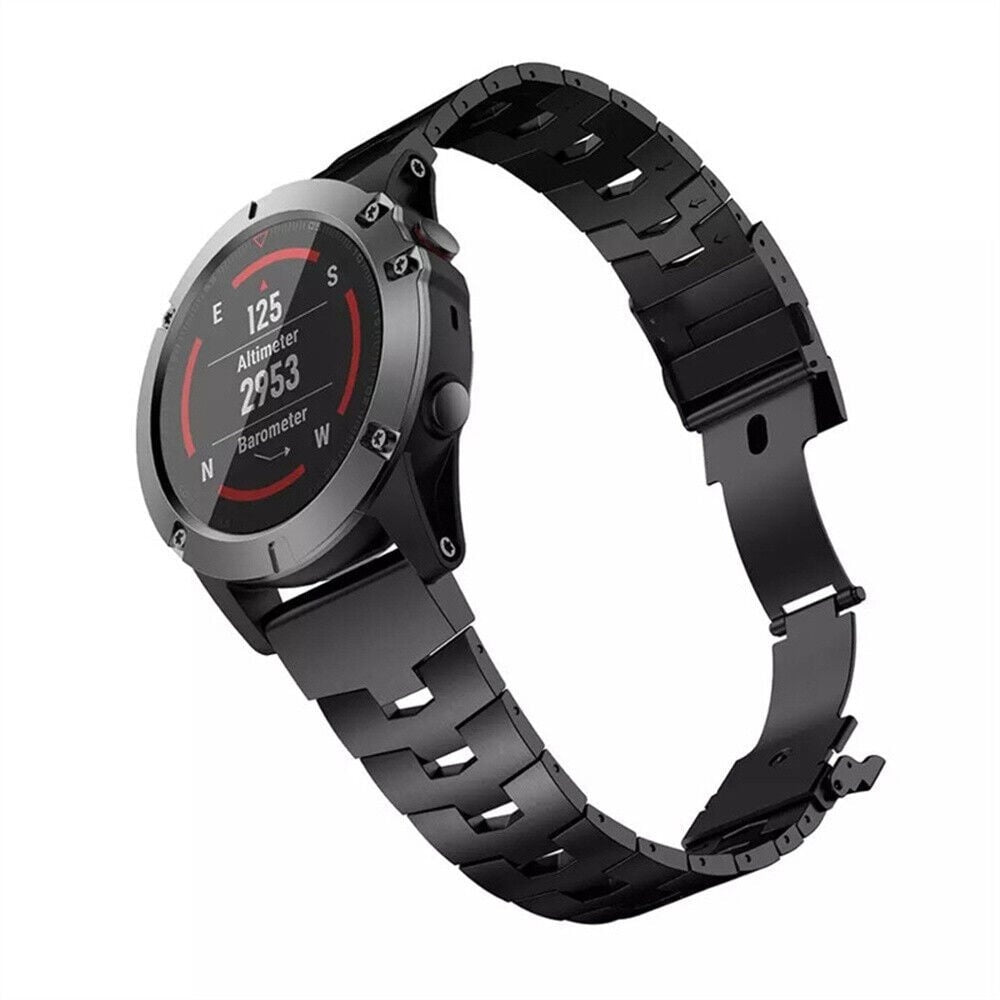Garmin Approach S62 Titanium Strap (Black)
