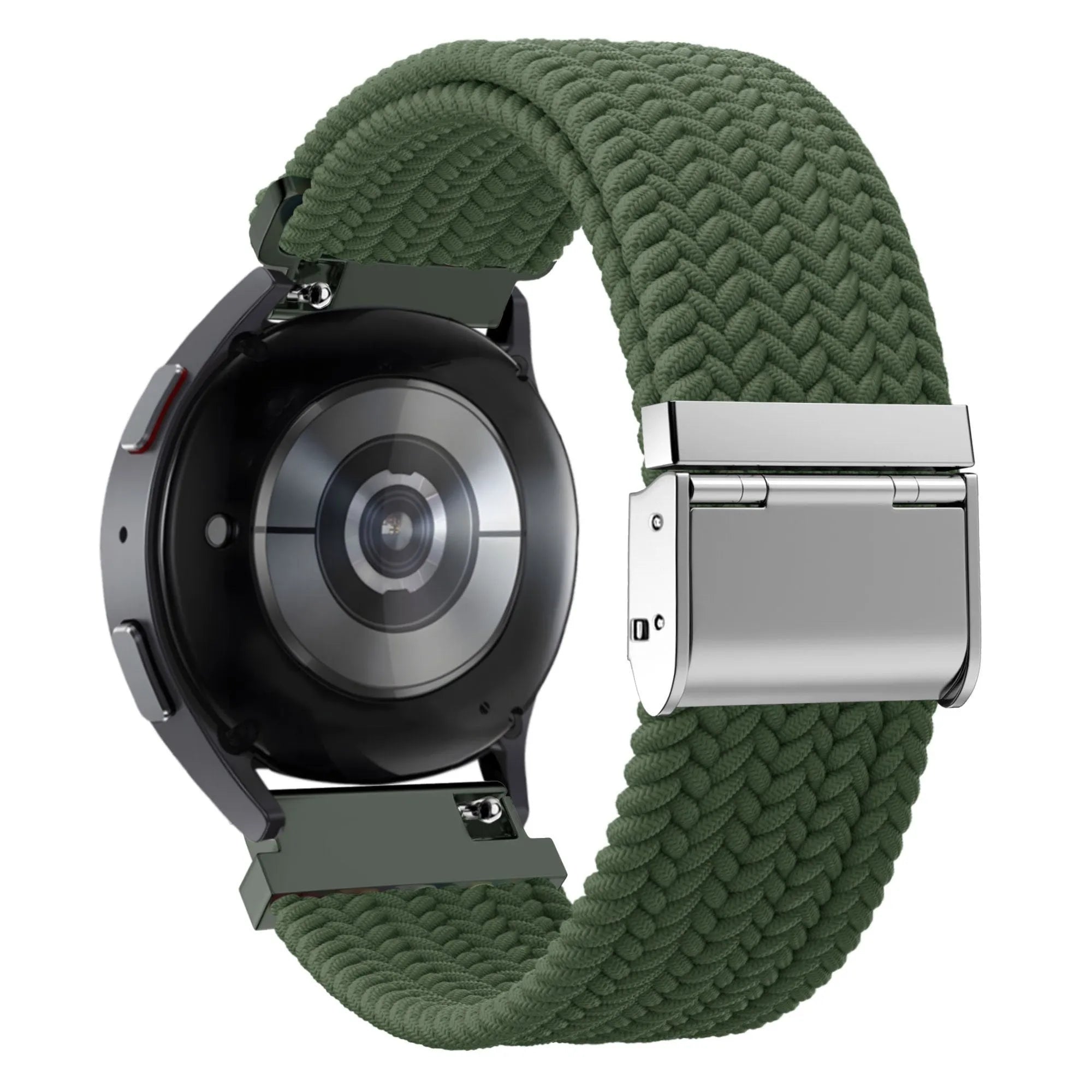 Bandz Amazfit Bip 6 Woven Nylon Strap (Olive Green)