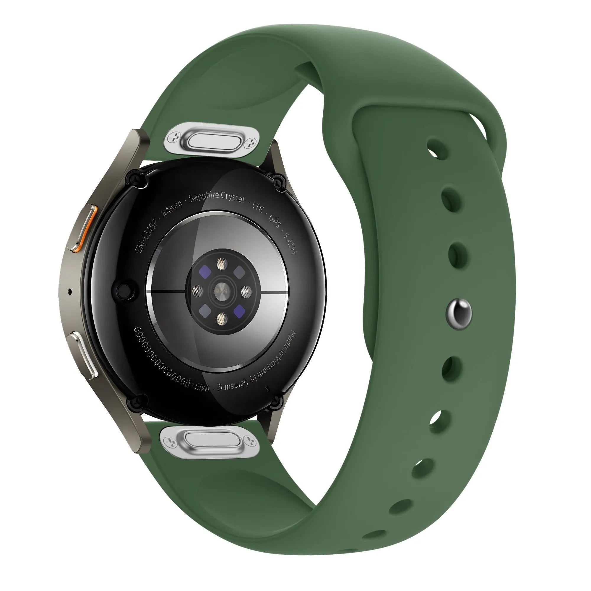 Bandz Coros Apex 4 - 42mm Sportarmband 'Easy Fit' (Grün)