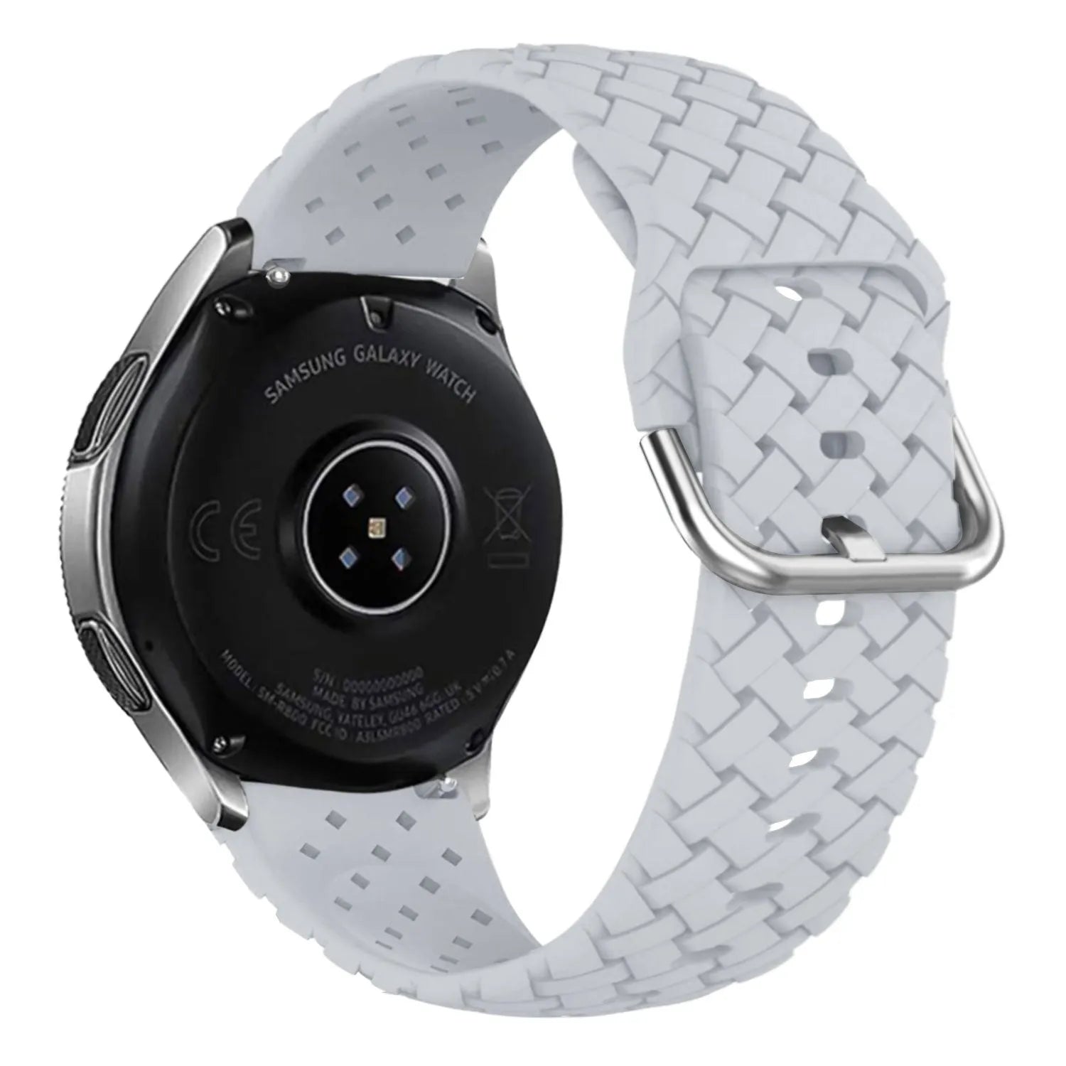Amazfit Active Braided Silicone Strap (Grey)