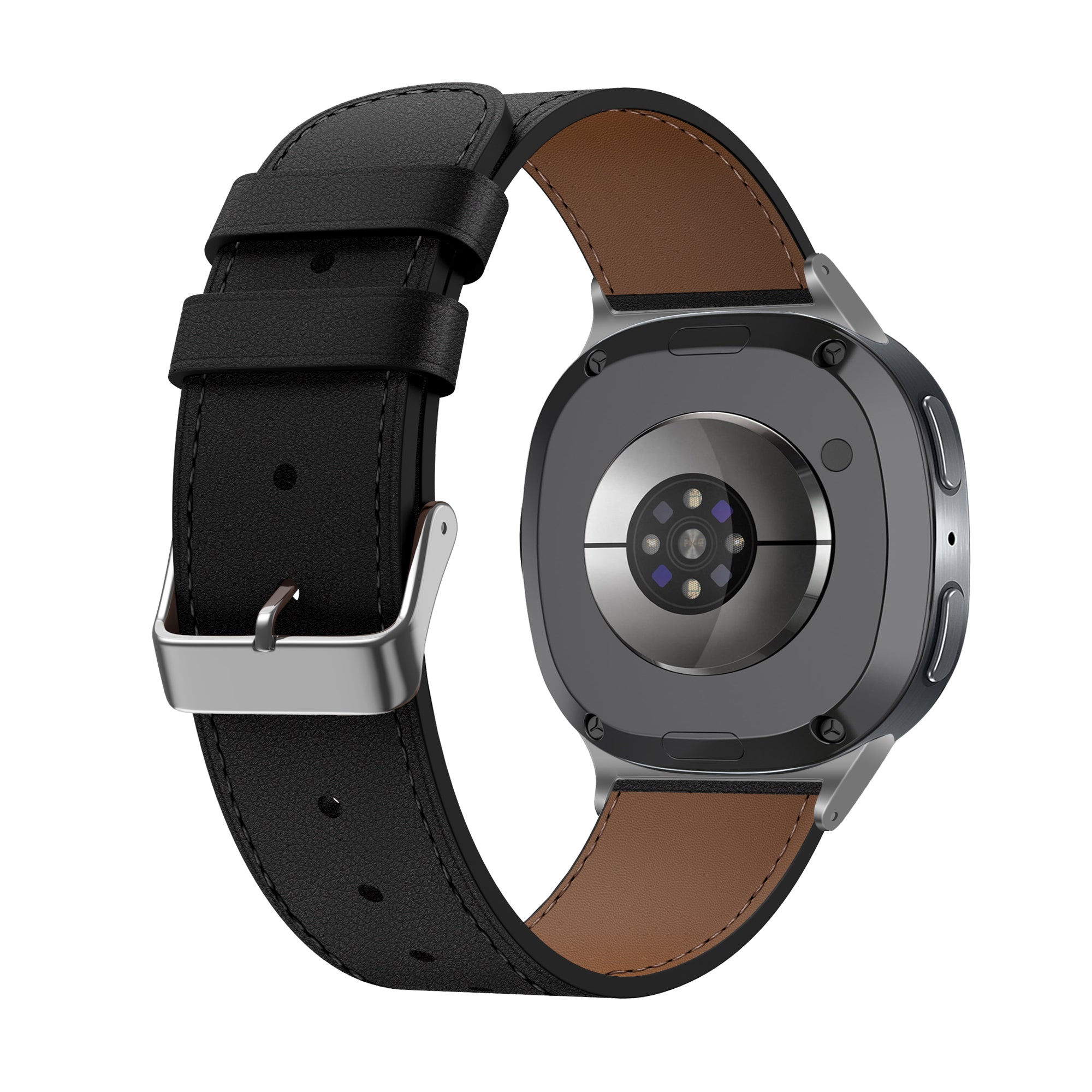Bracelet cuir Modern Samsung Galaxy Watch 8 - 44mm (noir)