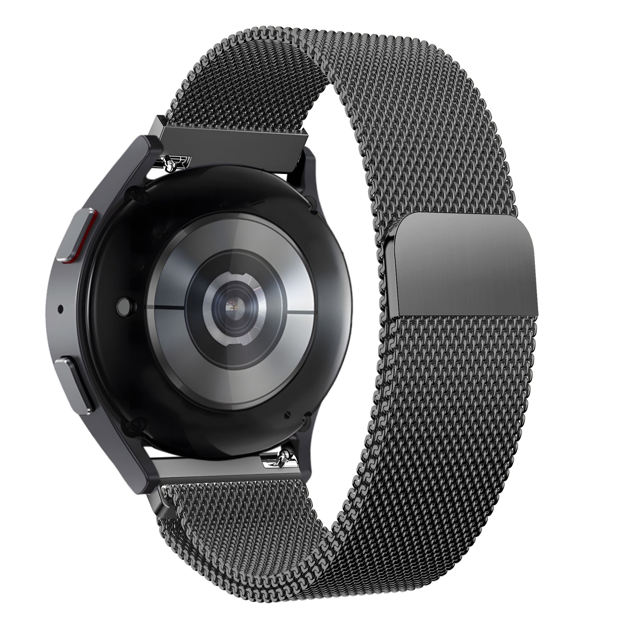Bandz Garmin Venu Milanese Loop Armband (Schwarz)