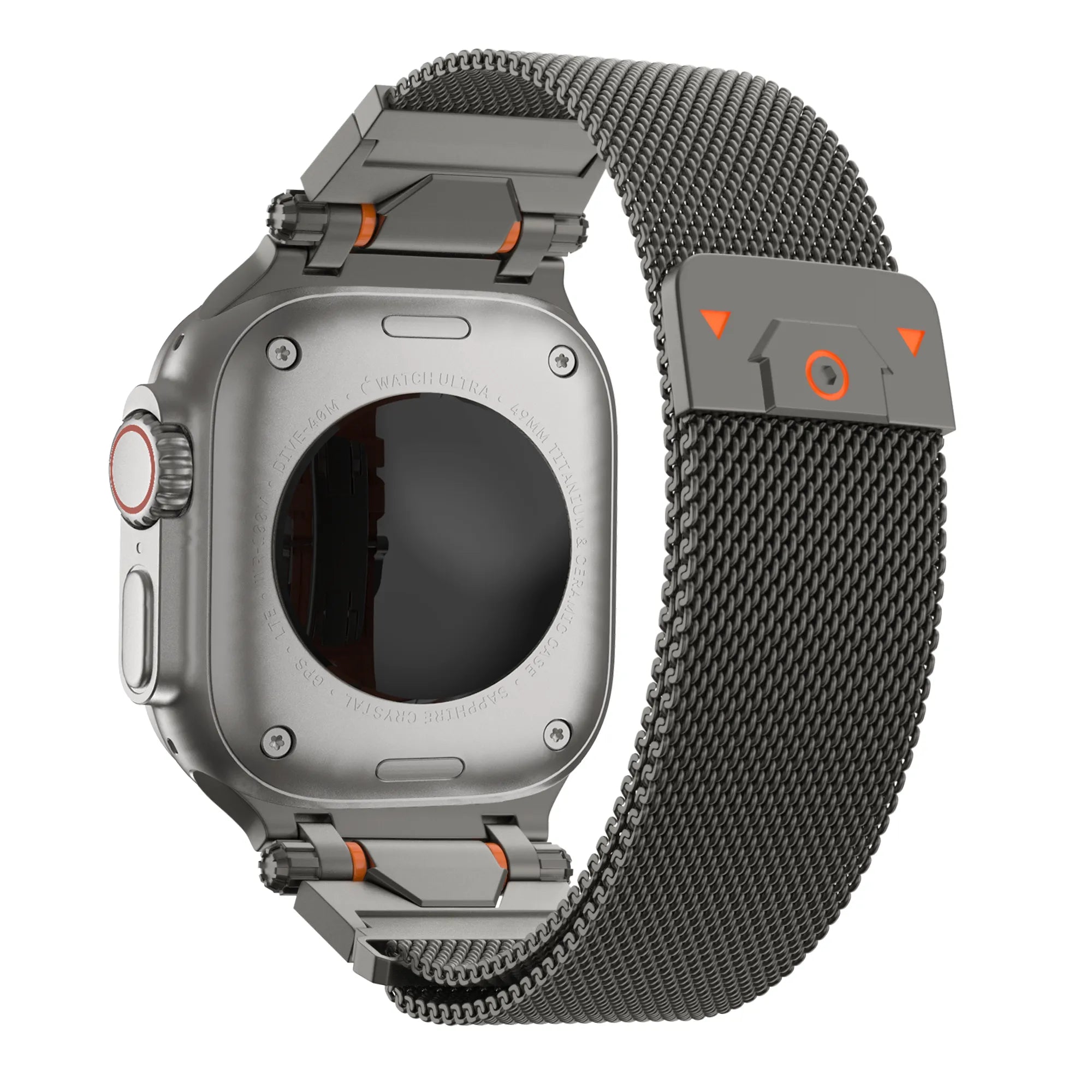 Correa milanesa Loop rigide Apple Watch (titanio gris)