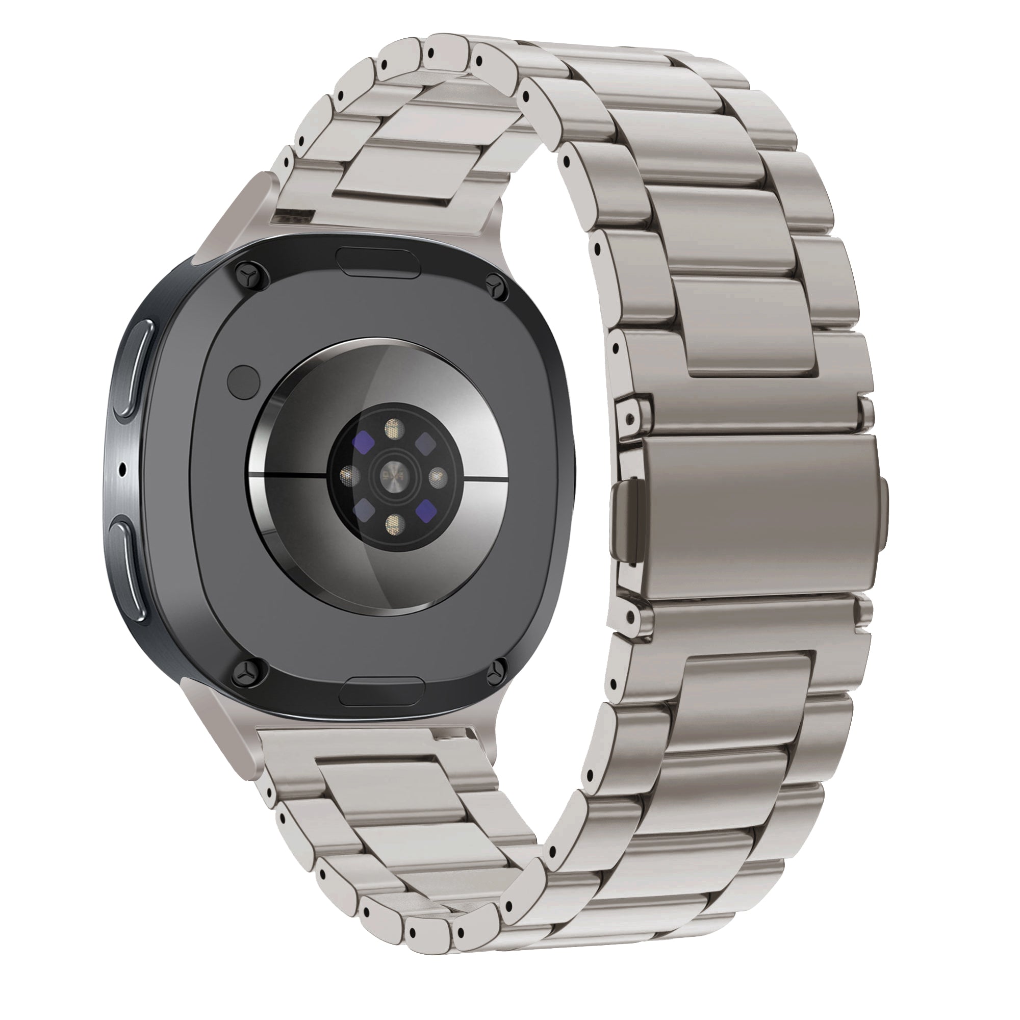 Bandz Samsung Galaxy Watch 9 - 40mm Steel Strap 'Classic' (Titanium)