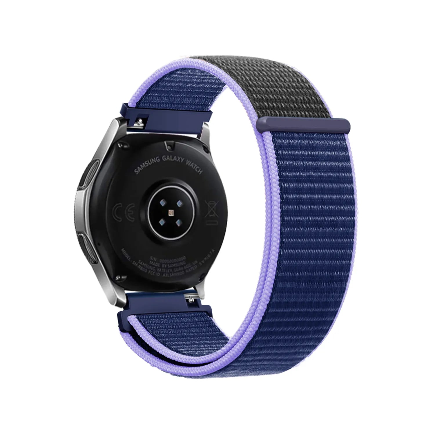 Bracelet nylon Garmin Venu 2 (bleu/noir)