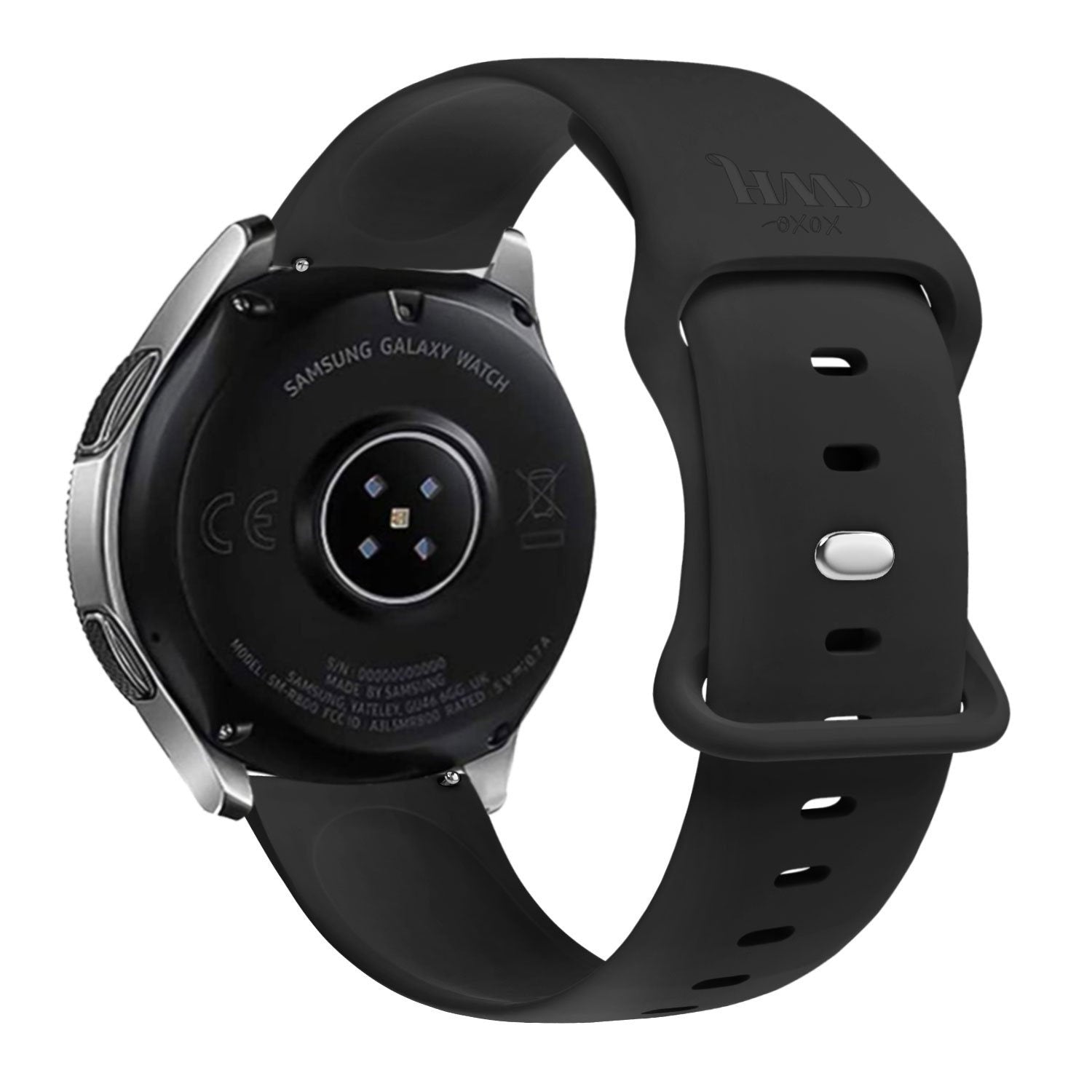 Bracelet silicone xoxo Wildhearts Samsung Galaxy Watch 5 Pro (noir)