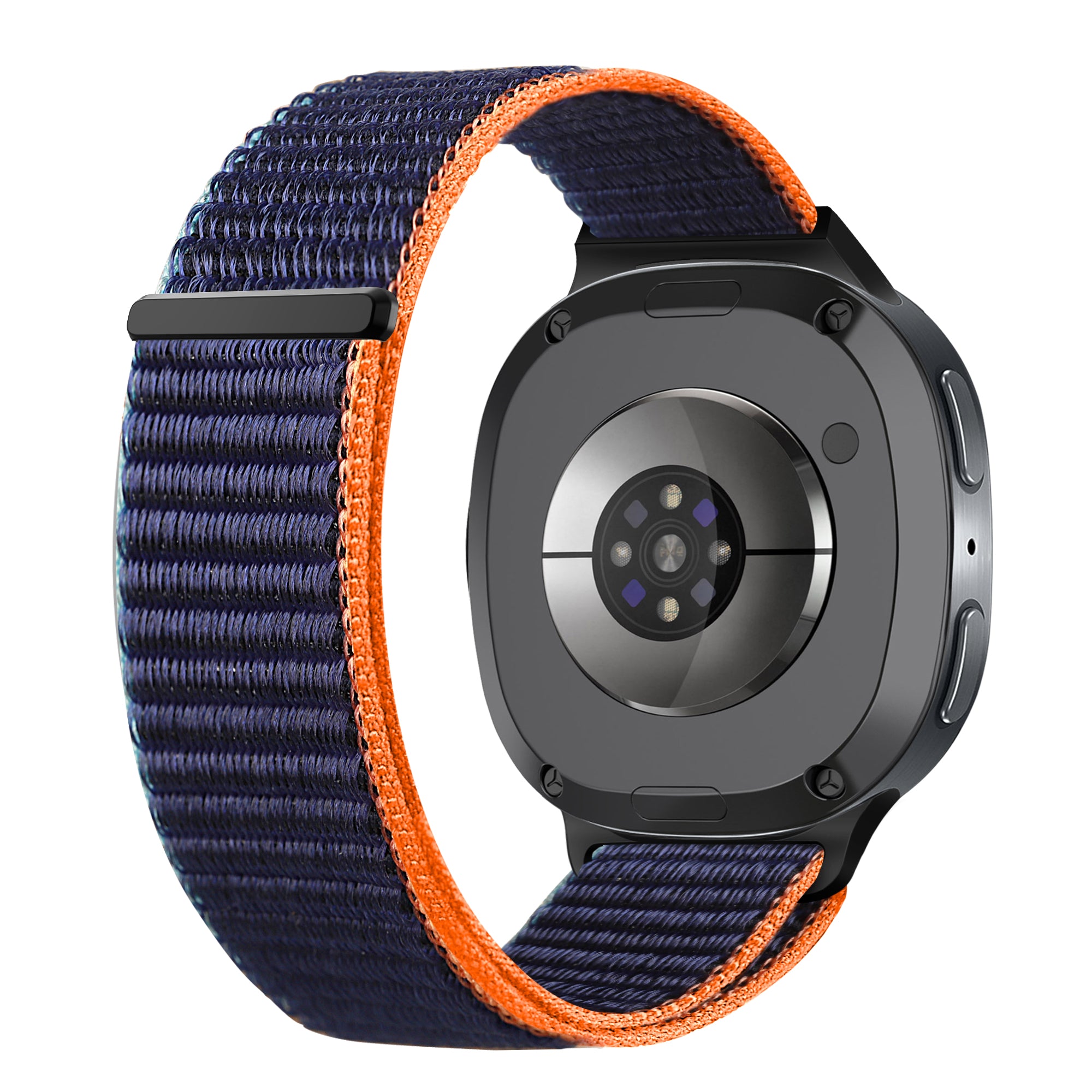 Bracelet nylon Samsung Galaxy Watch 8 - 40mm (bleu foncé mix)