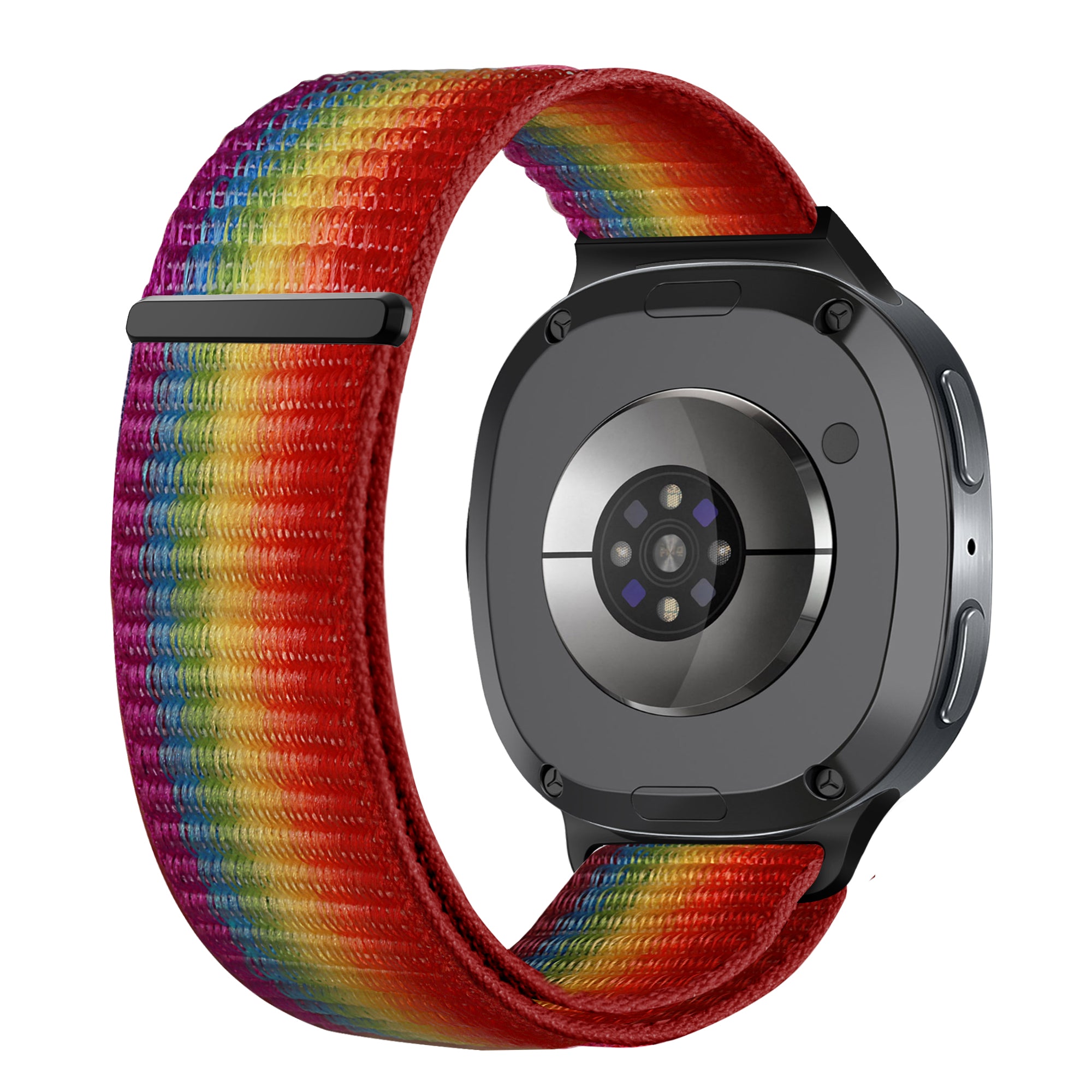 Bracelet nylon Samsung Galaxy Watch 8 - 40mm (arc-en-ciel)