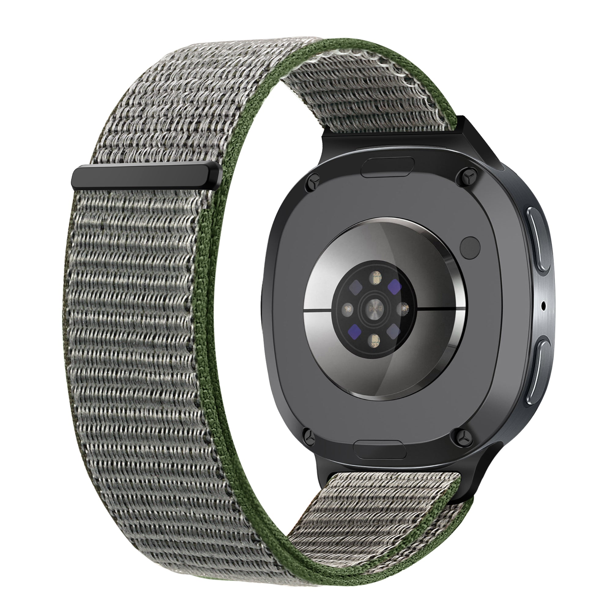 Samsung Galaxy Watch 8 Classic Nylonarmband (Olivgrün)