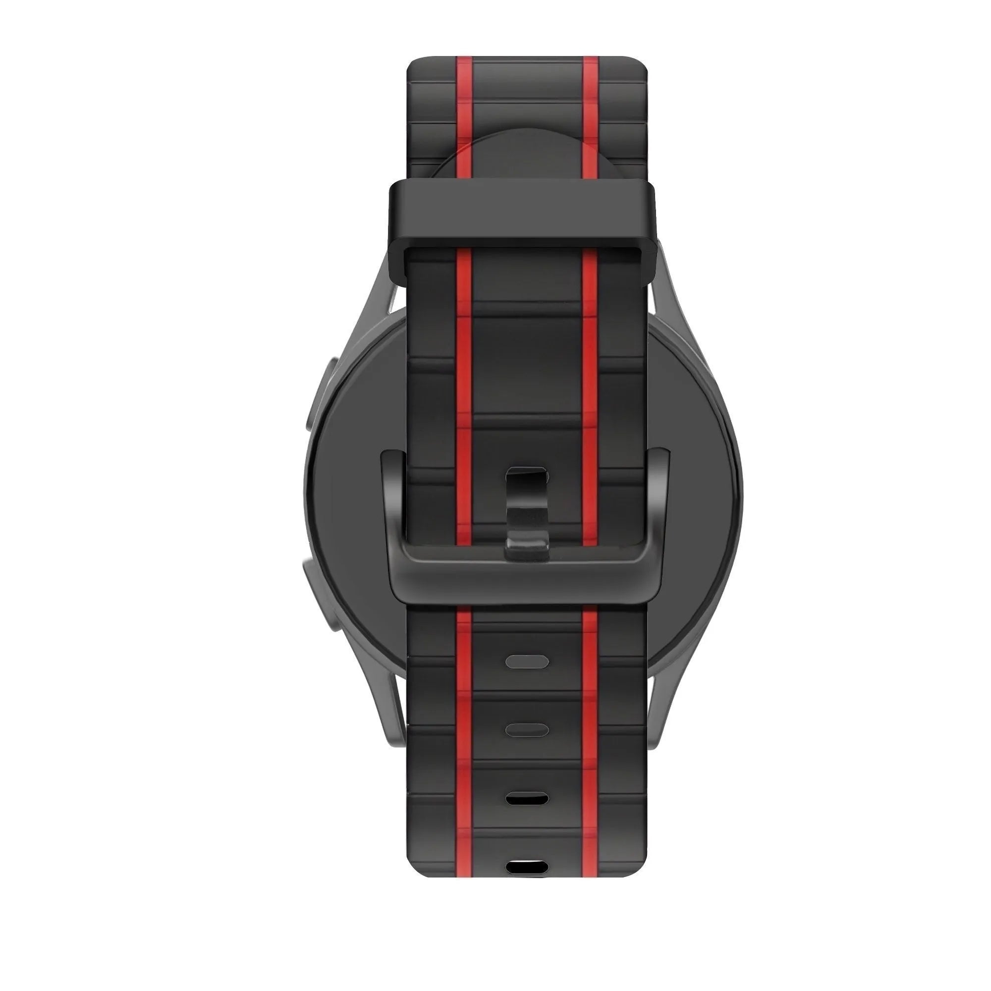 Bandz Coros Apex 2 Pro Sportarmband gestreift (Schwarz/Rot)